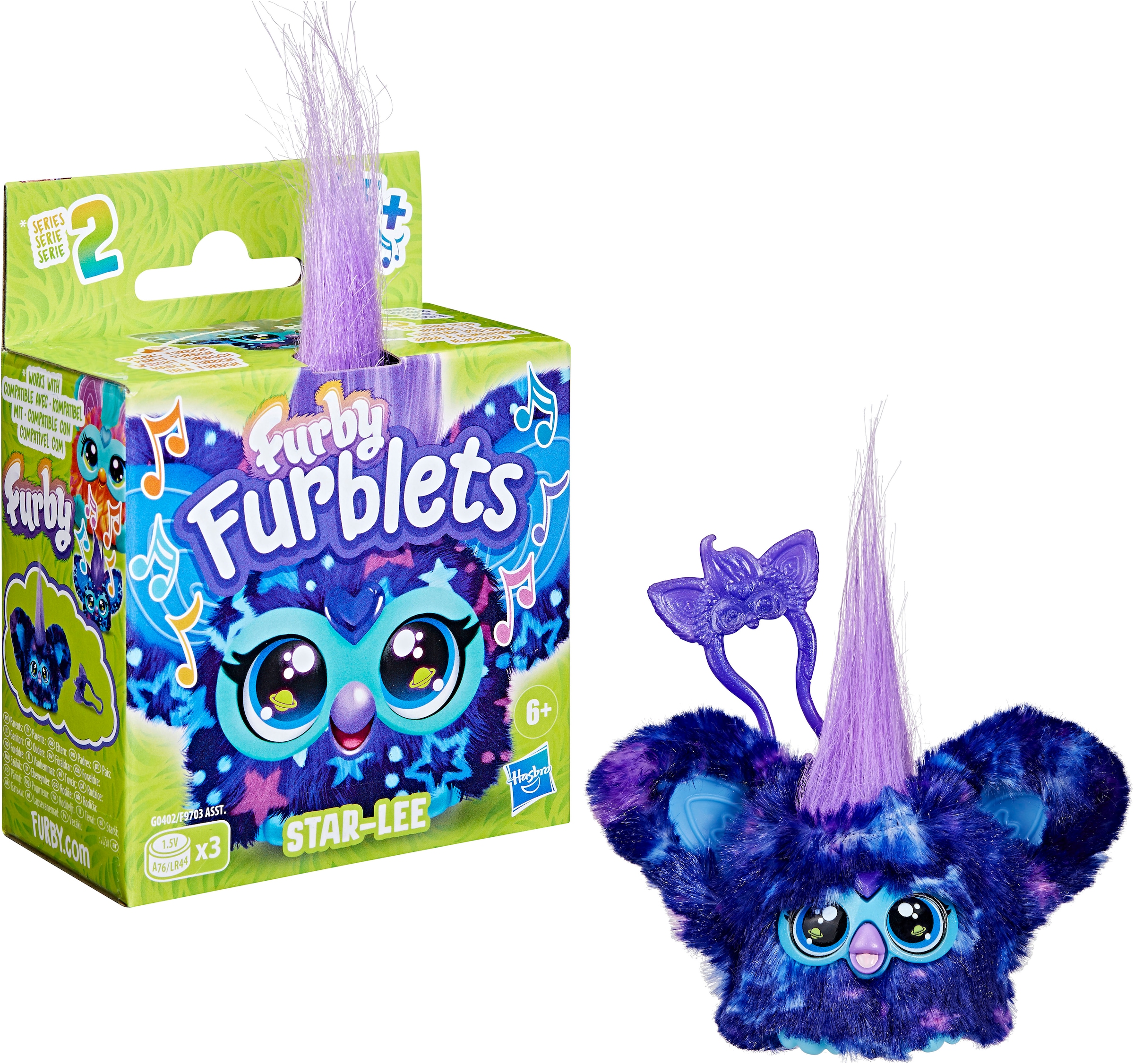Hasbro Plüschfigur »Furby Furblets Star-Lee«
