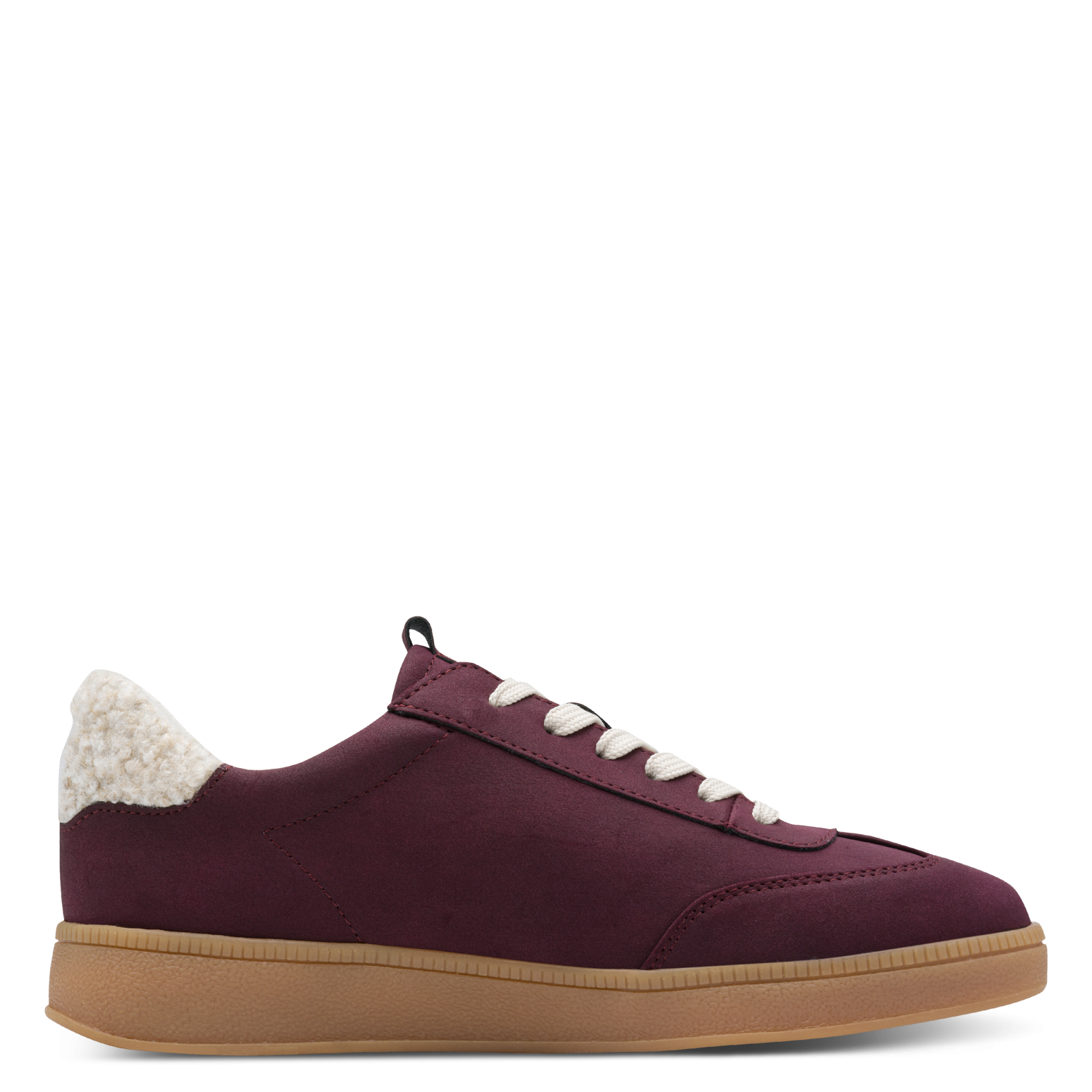 MARCO TOZZI by GMK Plateausneaker, Freizeitschuh, Halbschuh, Schnürschuh mit Plüsch-Details