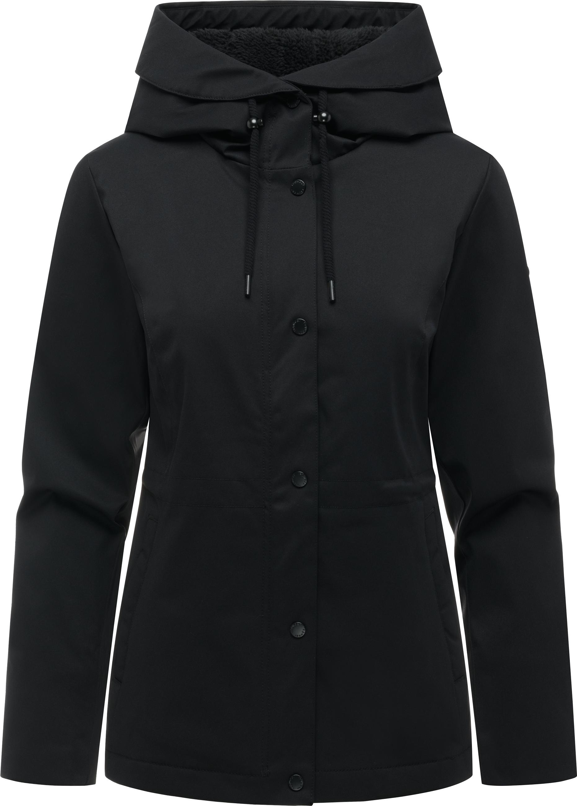 Ragwear Outdoorjacke "Padmini B Y" mit Kapuze Wasserdichte Übergangsjacke mit Taillenzugkordel