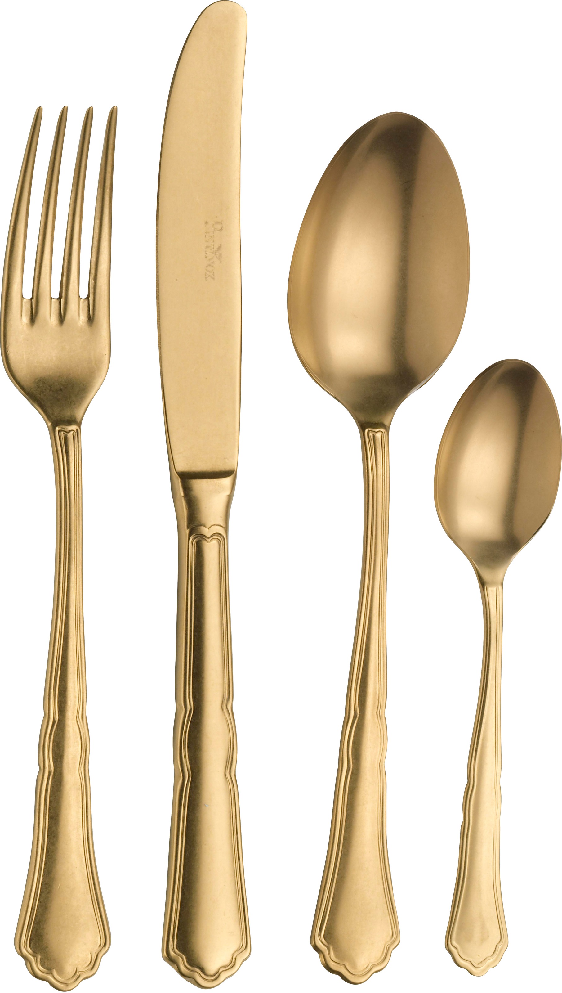 PINTINOX Besteck-Set "Settecento Alchemique Gold" Optik Gold SW PVD Beschic günstig online kaufen