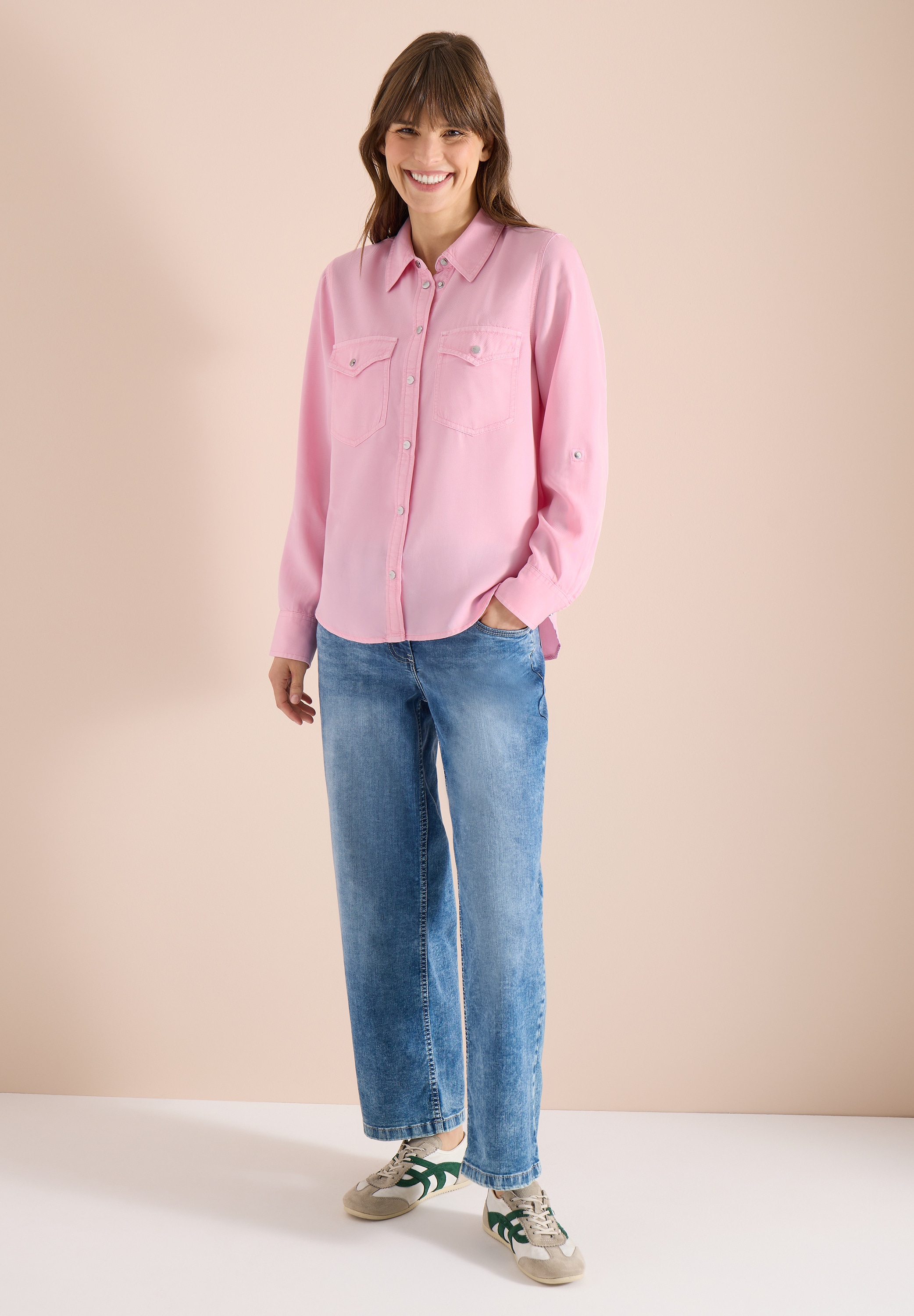 Cecil Hemdbluse mit Turn-Up Funktion