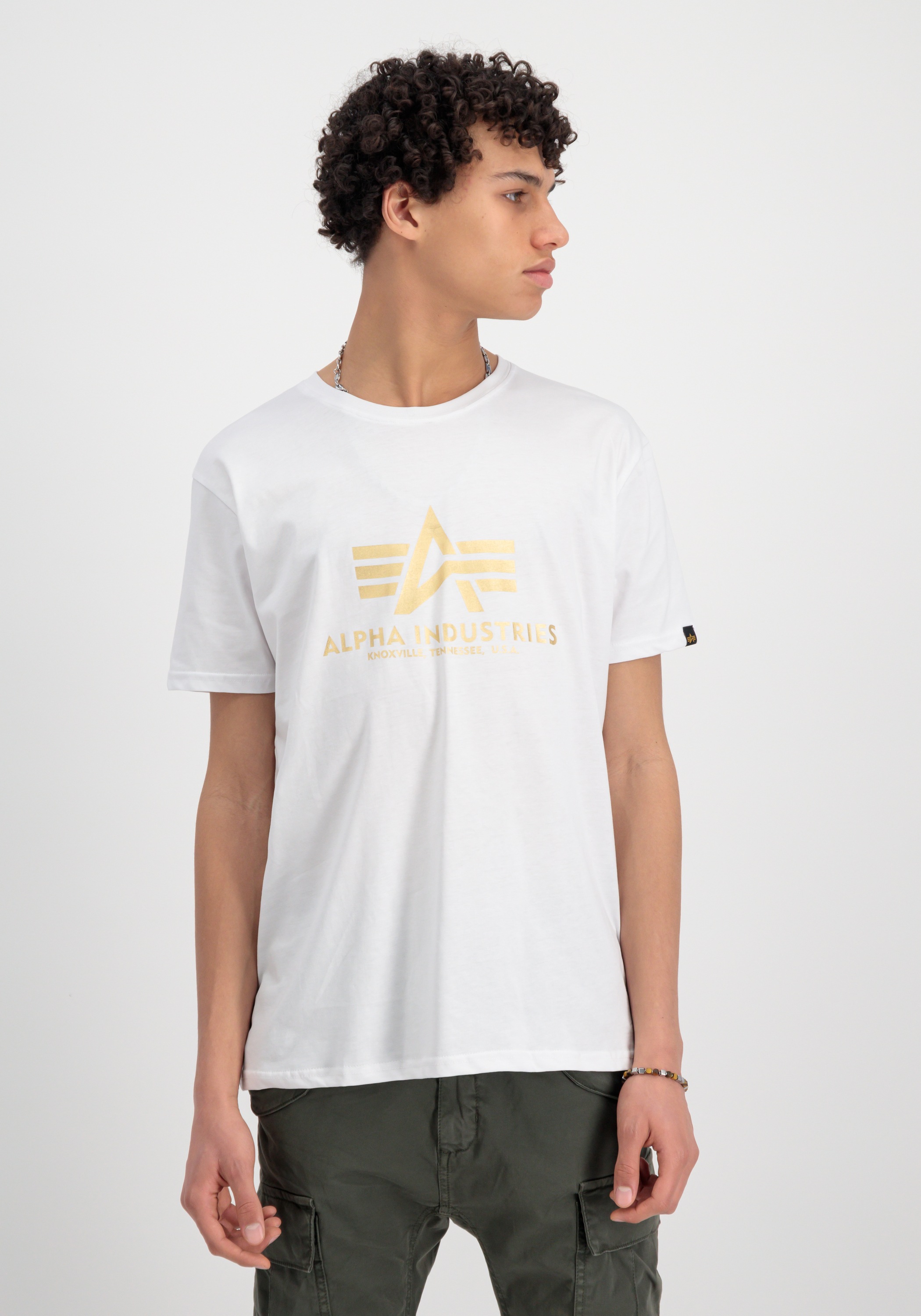 Alpha Industries T-Shirt "Basic T-Shirt BL Foil Print" günstig online kaufen