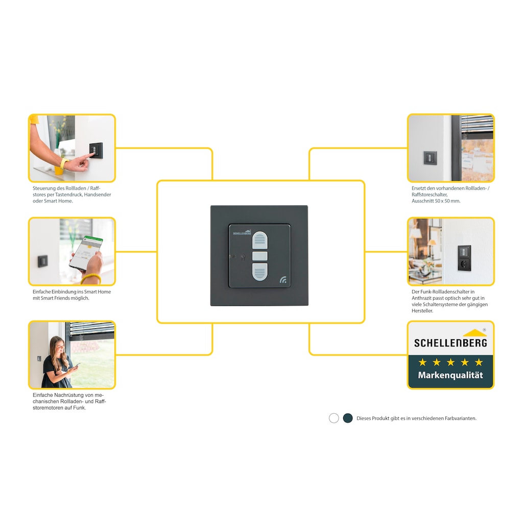 SCHELLENBERG Schalter »Funk-Rolladenschalter«