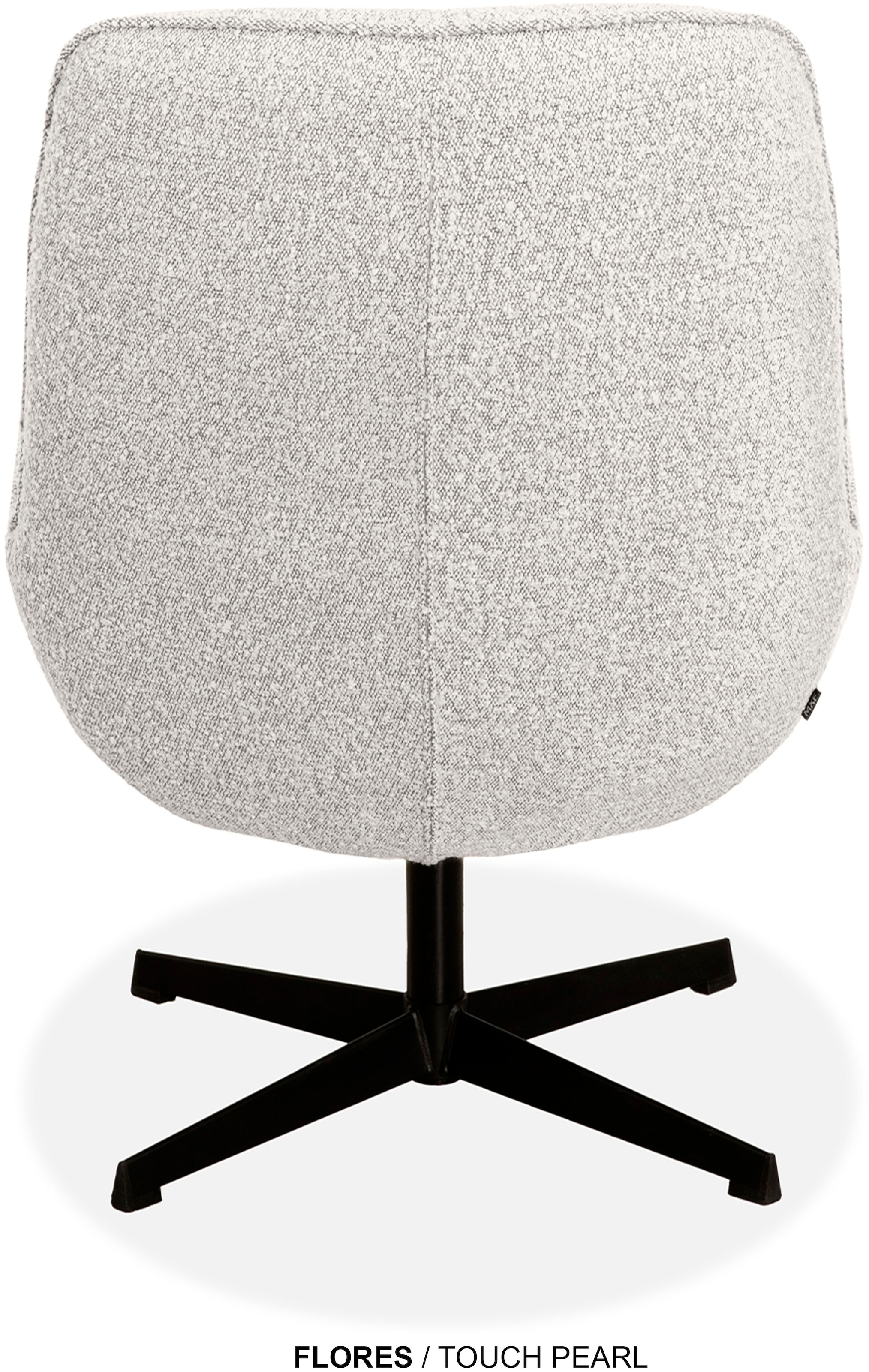 OMG Design Sessel »Flores« bequemer Sessel, mit Drehgestell