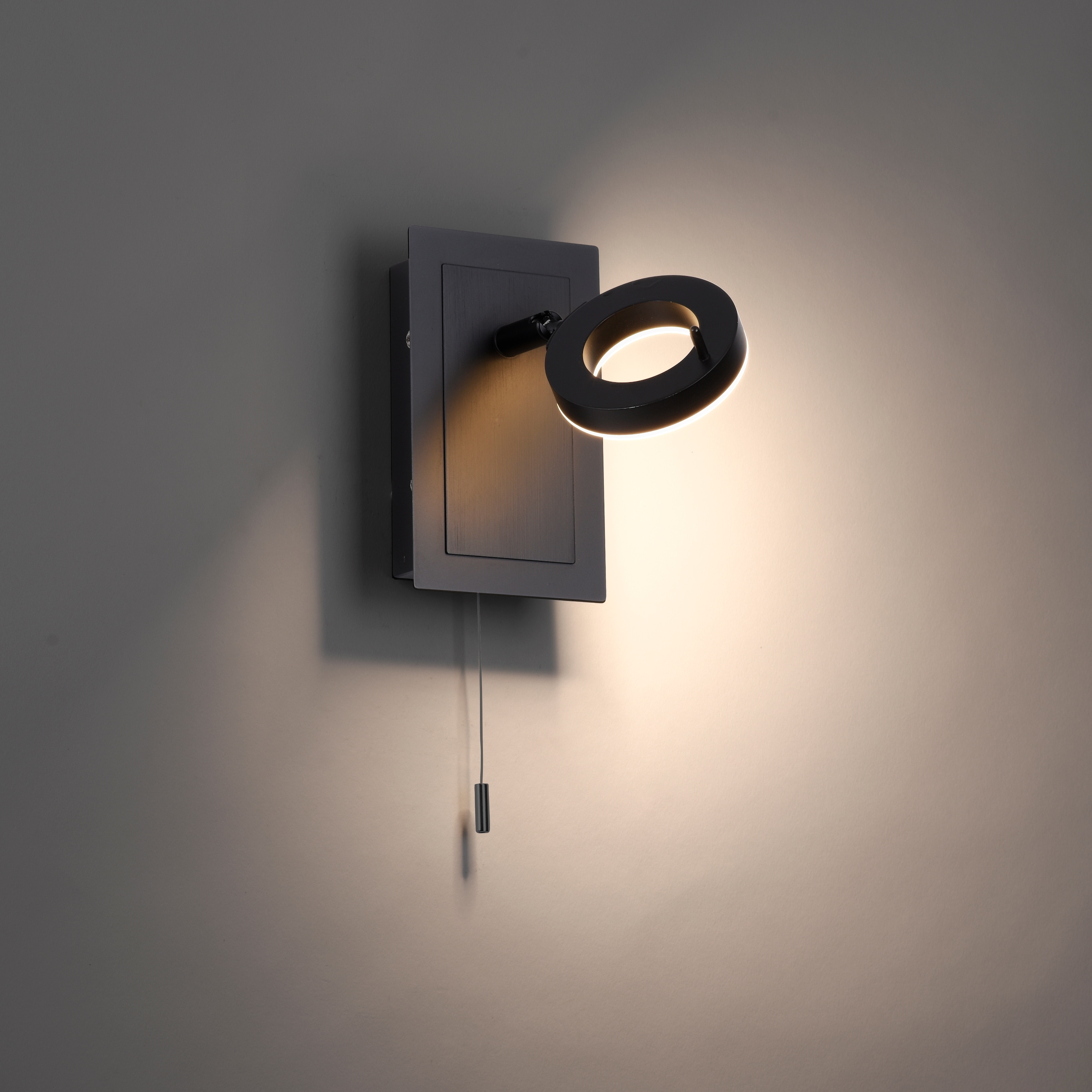 Paul Neuhaus Wandleuchte »SILEDA«, 1 flammig, Leuchtmittel LED-Board | LED fest integriert, LED, IP44, Schalter, Zugschalter