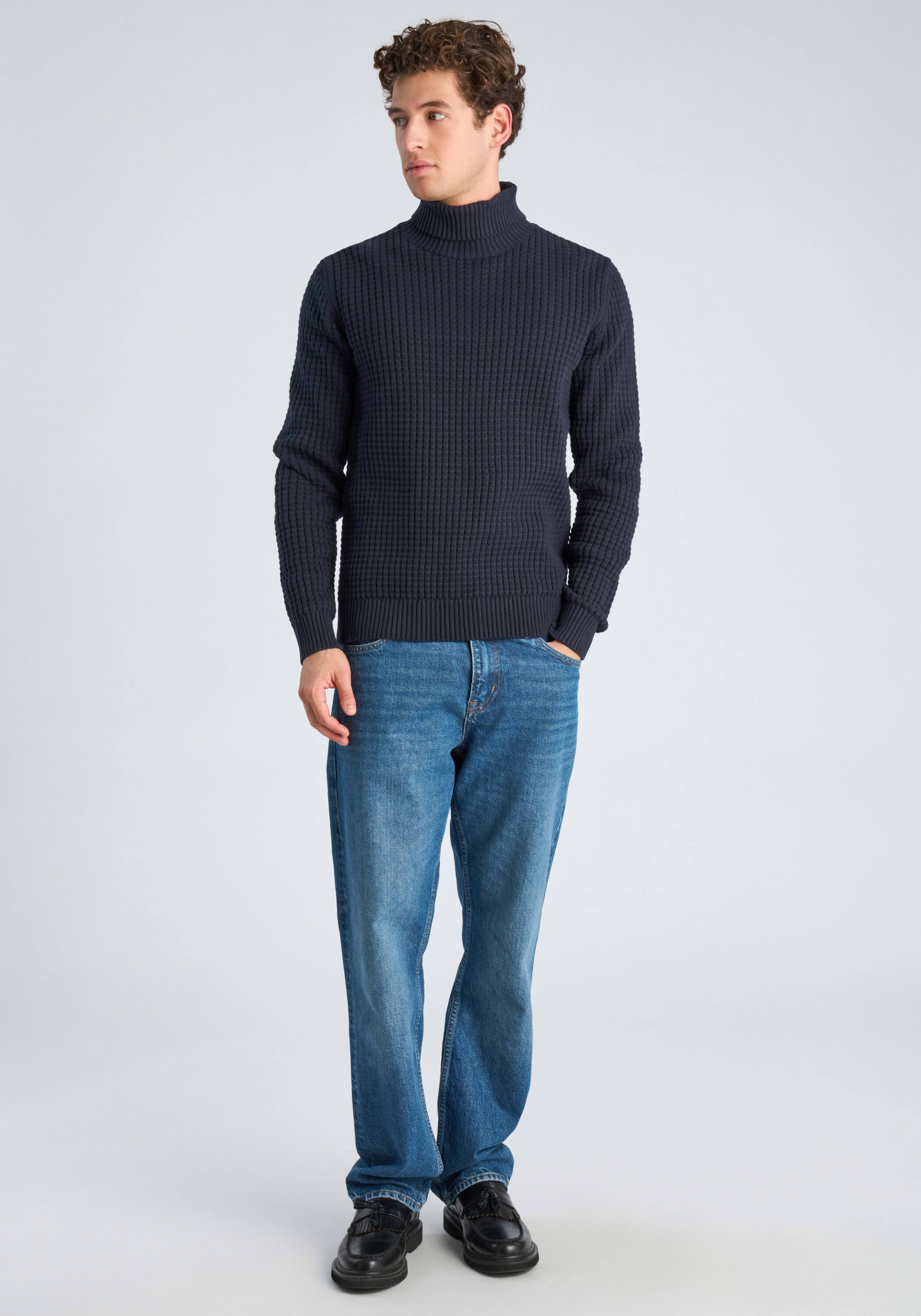 LINDBERGH Rollkragenpullover »Rollkragenpull Relaxed Fit«