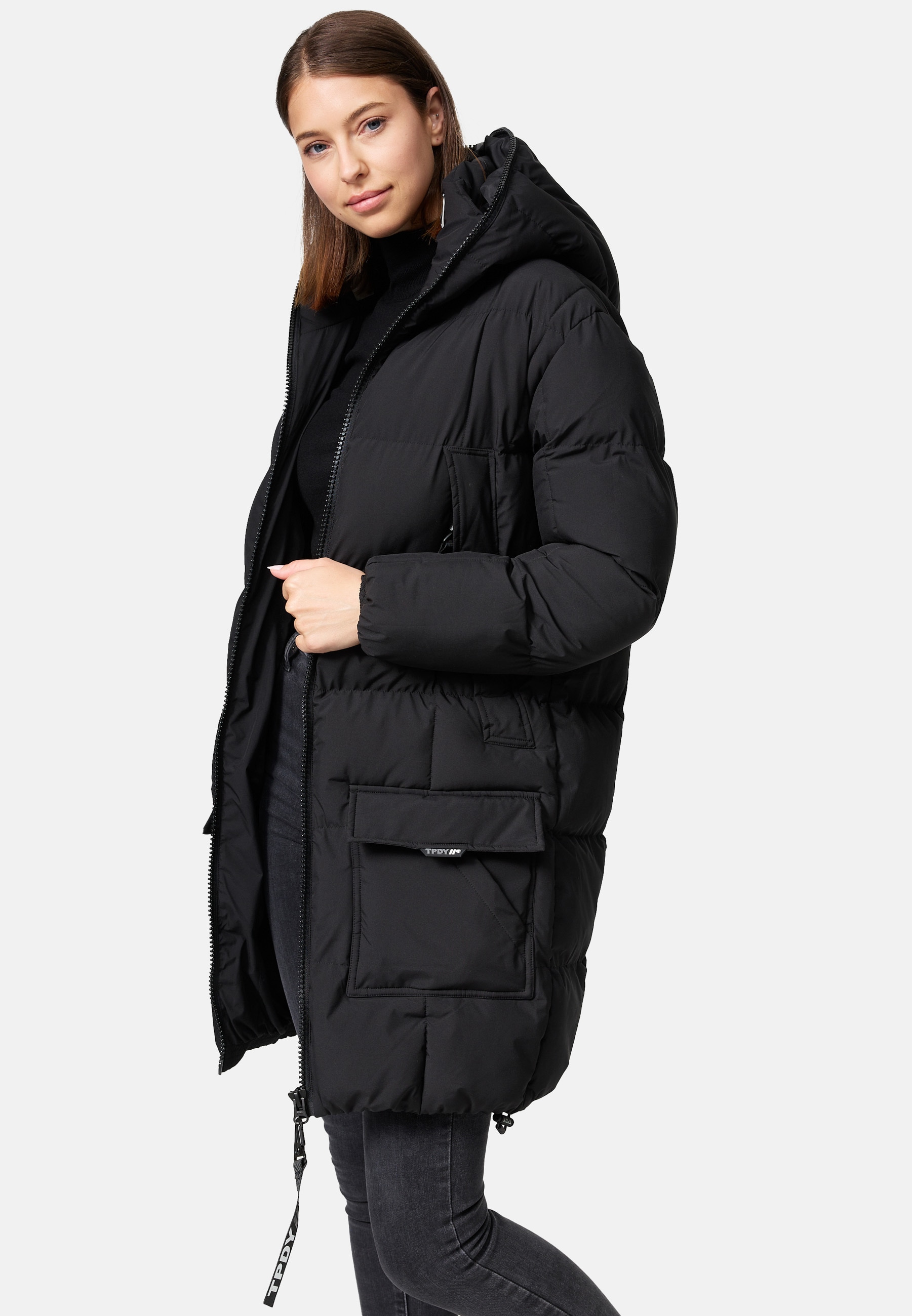 trueprodigy Winterjacke »Willo F Reflektierender Innenkragen« mit Kapuze
