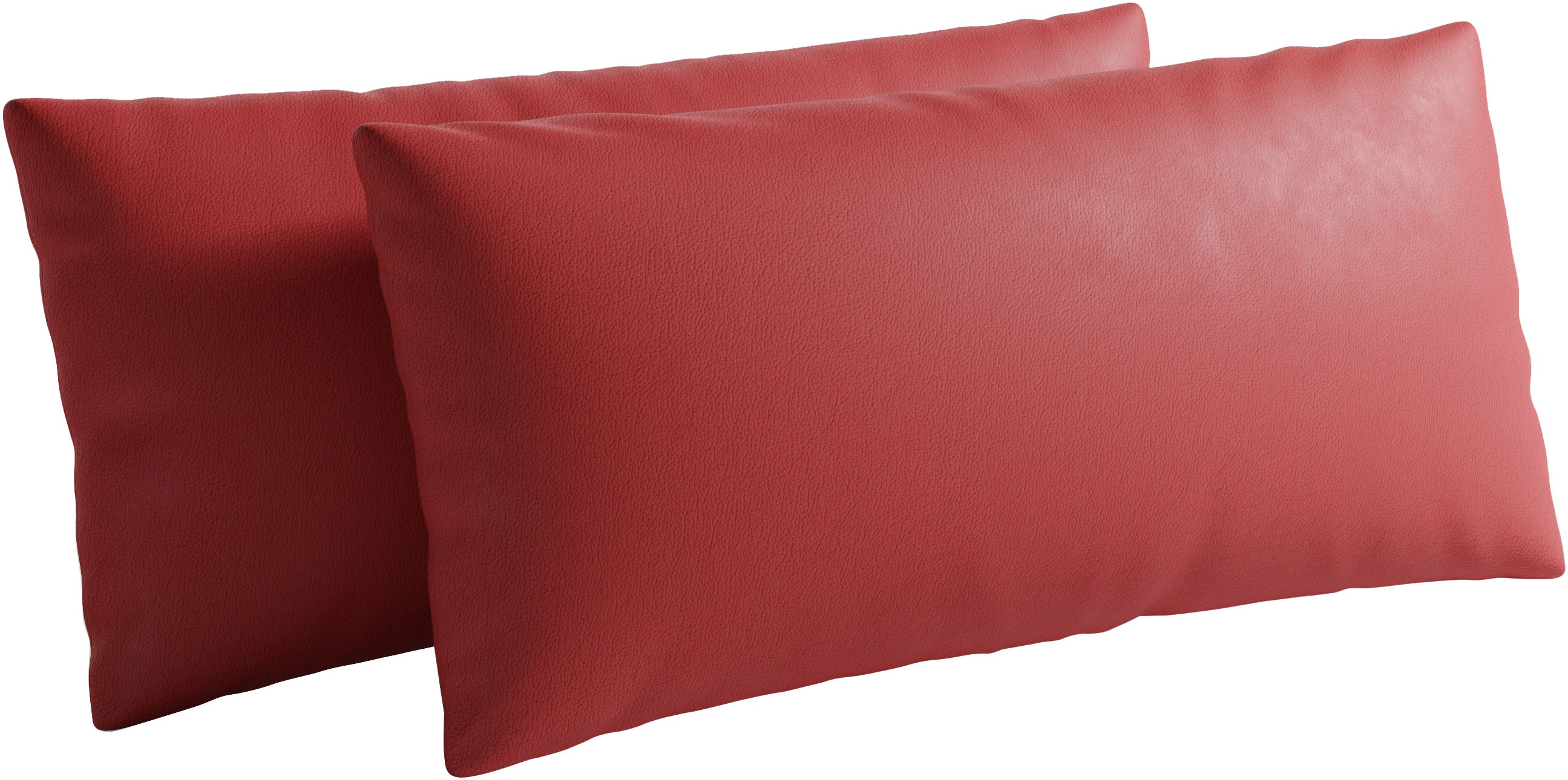 sit&more Sofakissen "Chelsea, 60 cm, Leder" zur Auswahl Sets mit 2 oder 3 Stück