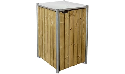 Mülltonnenbox, für 1 x 240 l, natur