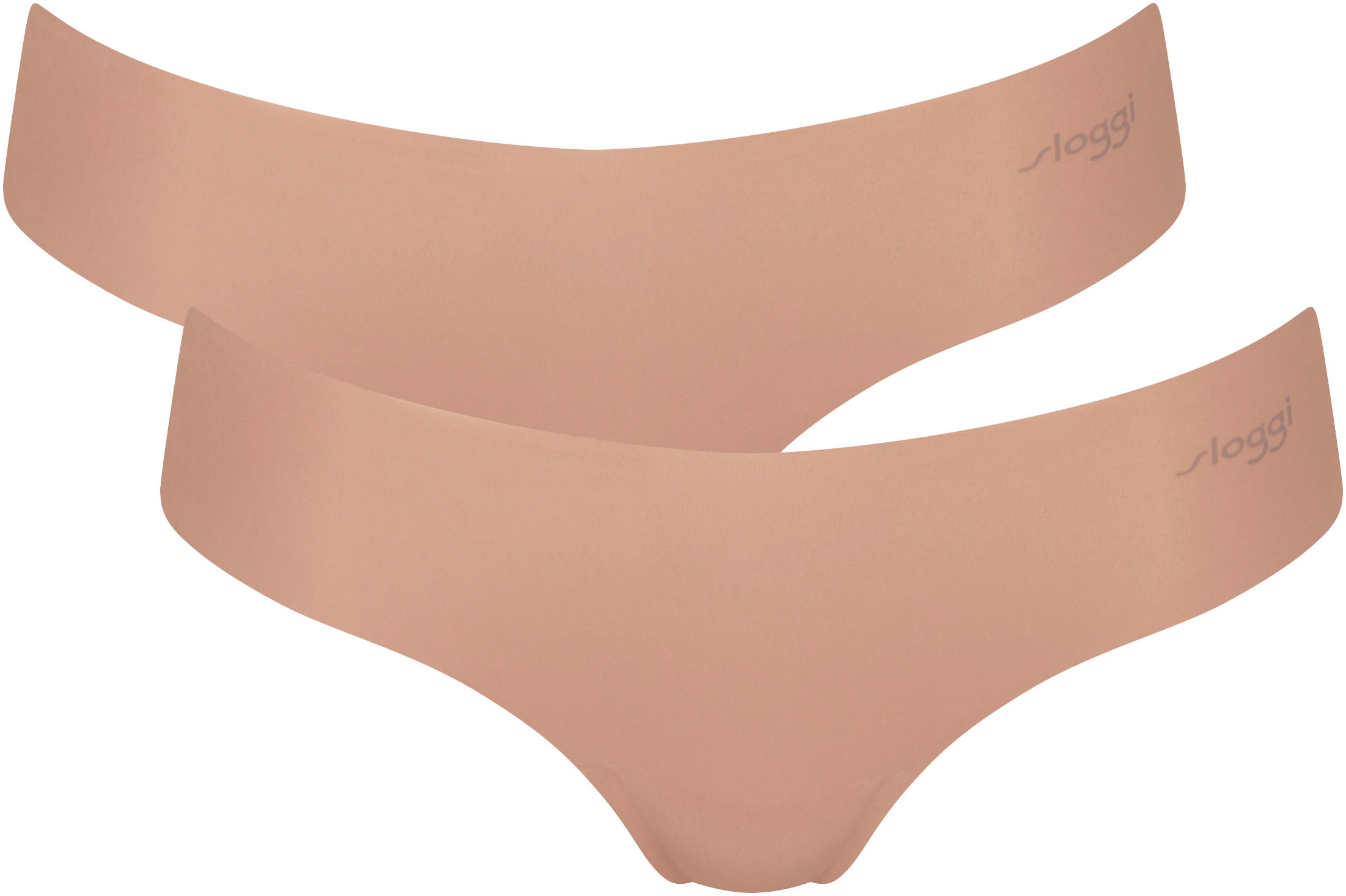 sloggi Slip »ZERO Microfibre 2.0 Hipstring 2P«, (2er Pack), nahtlos und unsichtbar