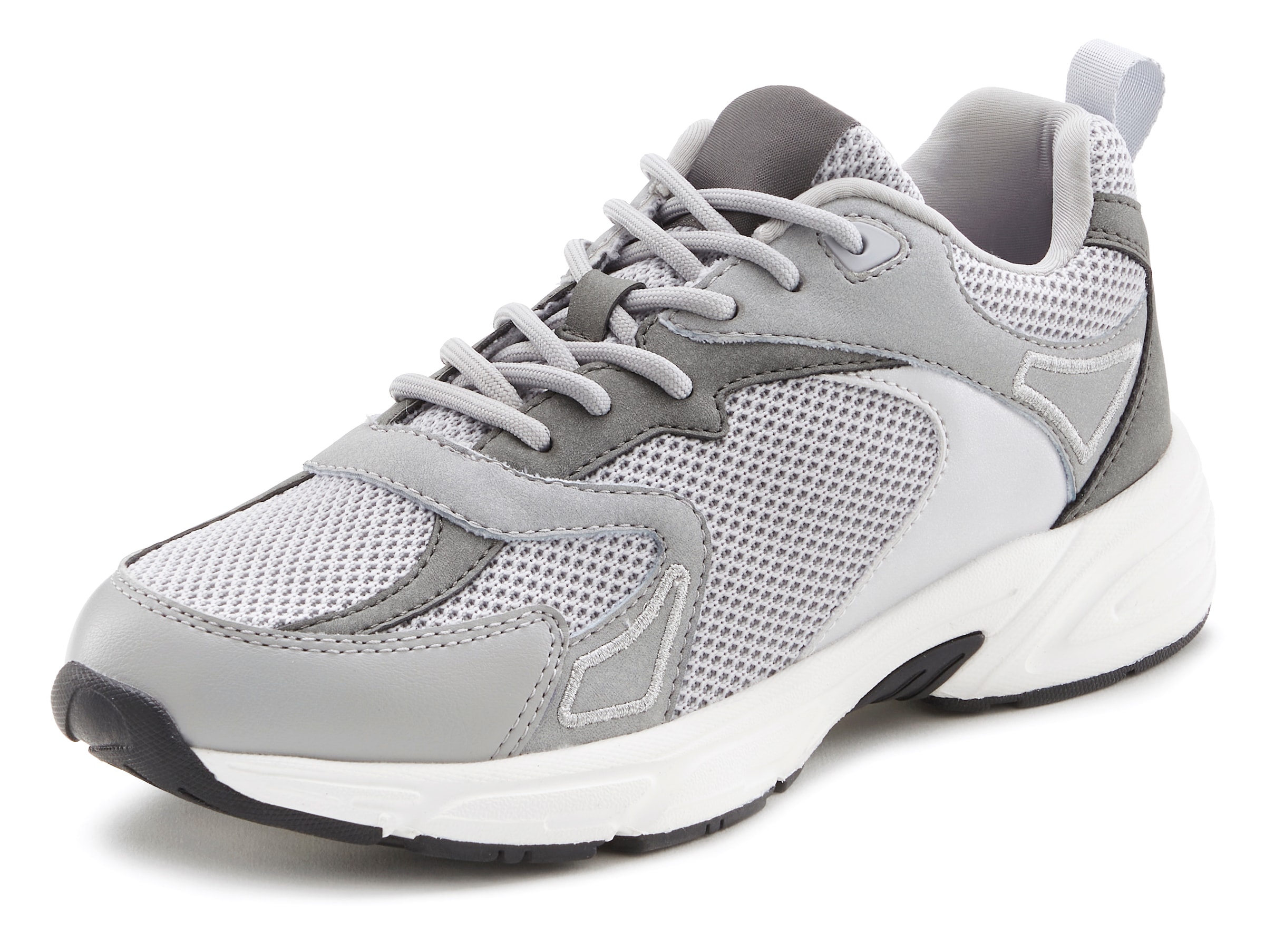 LASCANA Sneaker, Halbschuh, Sportschuh, Schnürhalbschuh leichte Chunky Sohl günstig online kaufen