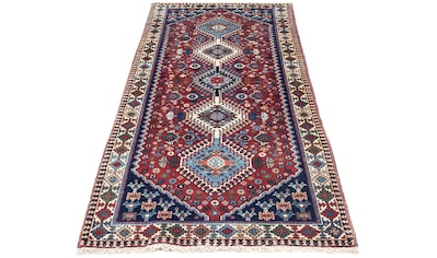 Hochflor-Läufer »Yalameh Medaillon Rosso chiaro 189 x 79 cm«, rechteckig