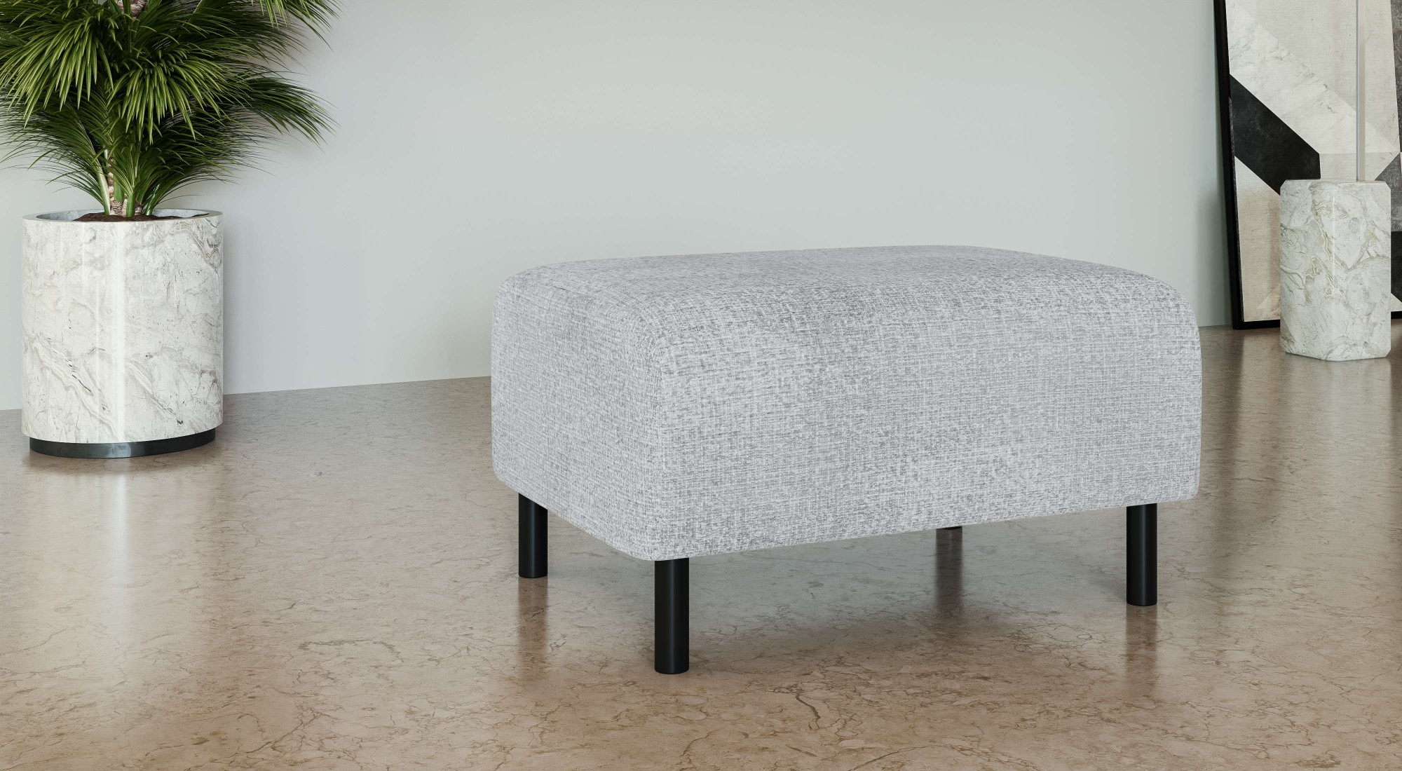 Home affaire Polsterhocker "Glandine" günstig online kaufen