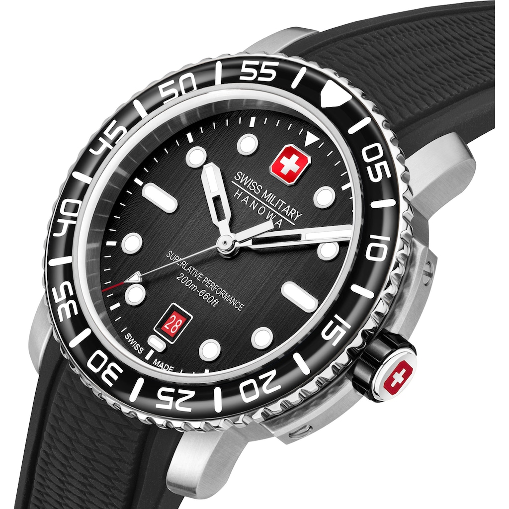 Swiss Military Hanowa Quarzuhr »BLACK MARLIN, SMWGN0001701«