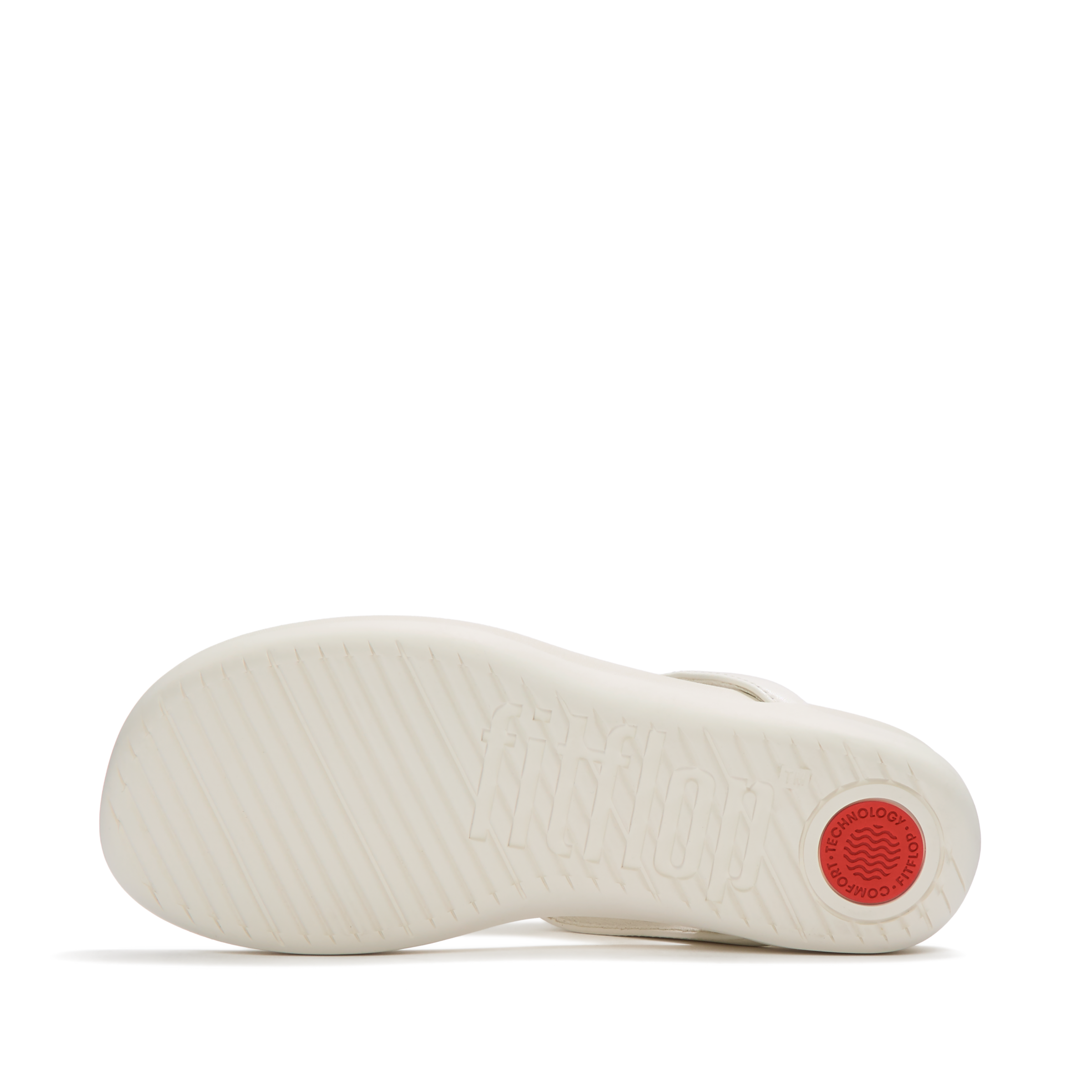 Fitflop Zehentrenner »SOLAY GLOSSY-DISC TOE-POST SANDALS«  Dianette, Sommerschuh mit Metallic Detail