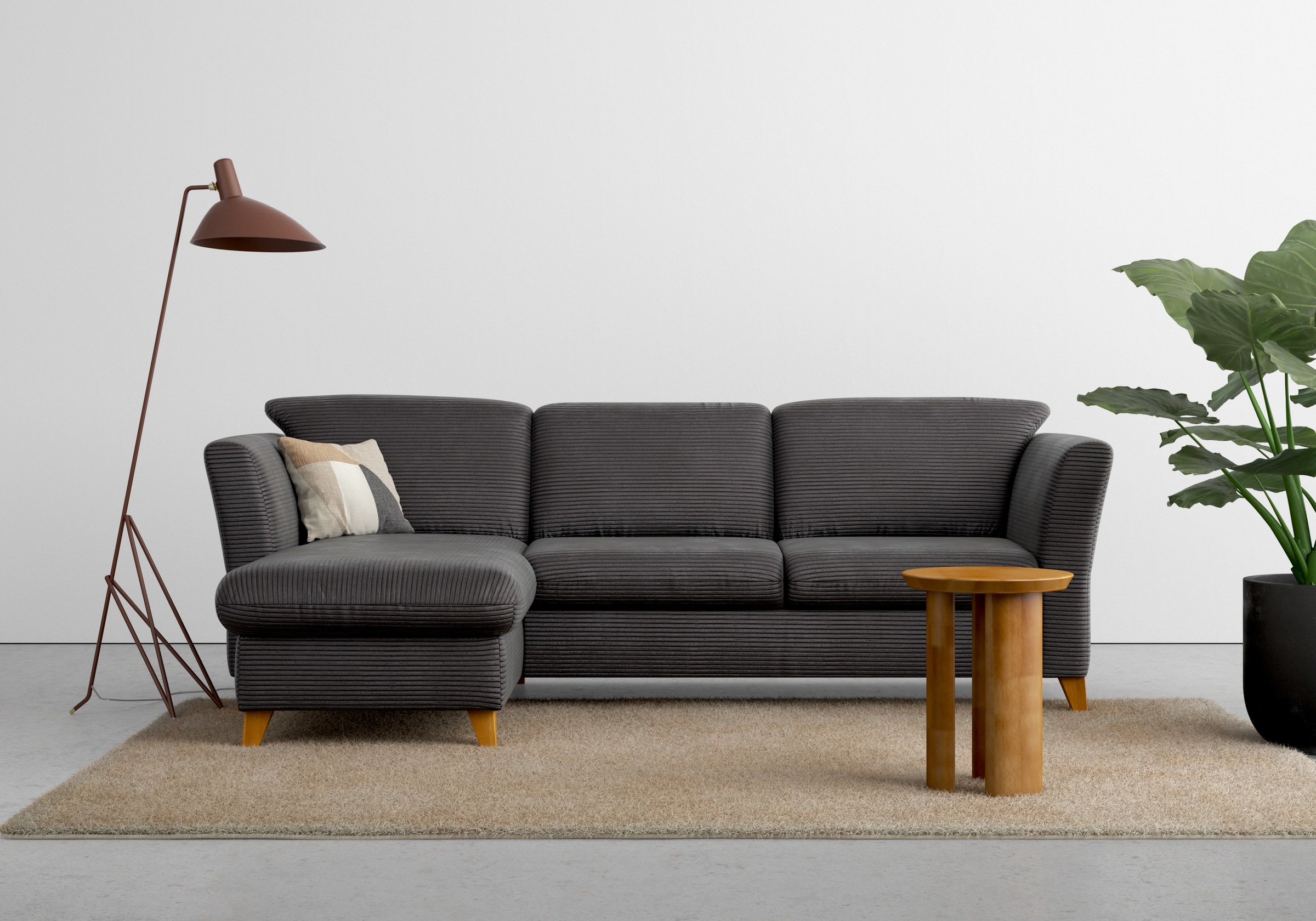 Thumbnail - Home affaire Ecksofa "6" wahlweise mit Bettfunktion und Bettkasten, inkl. Federkern-Polsterung