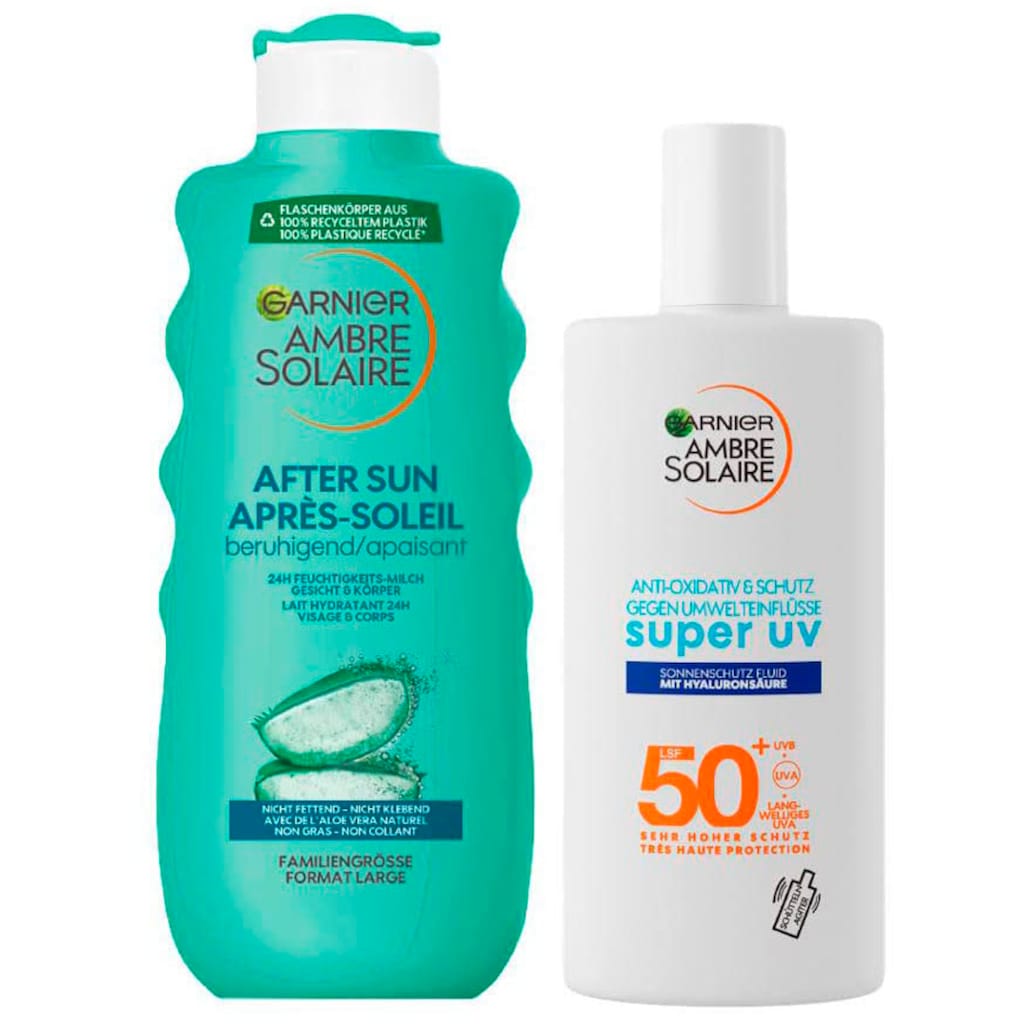 GARNIER Sonnenschutzfluid »Ambre Solaire Sensitive expert+«