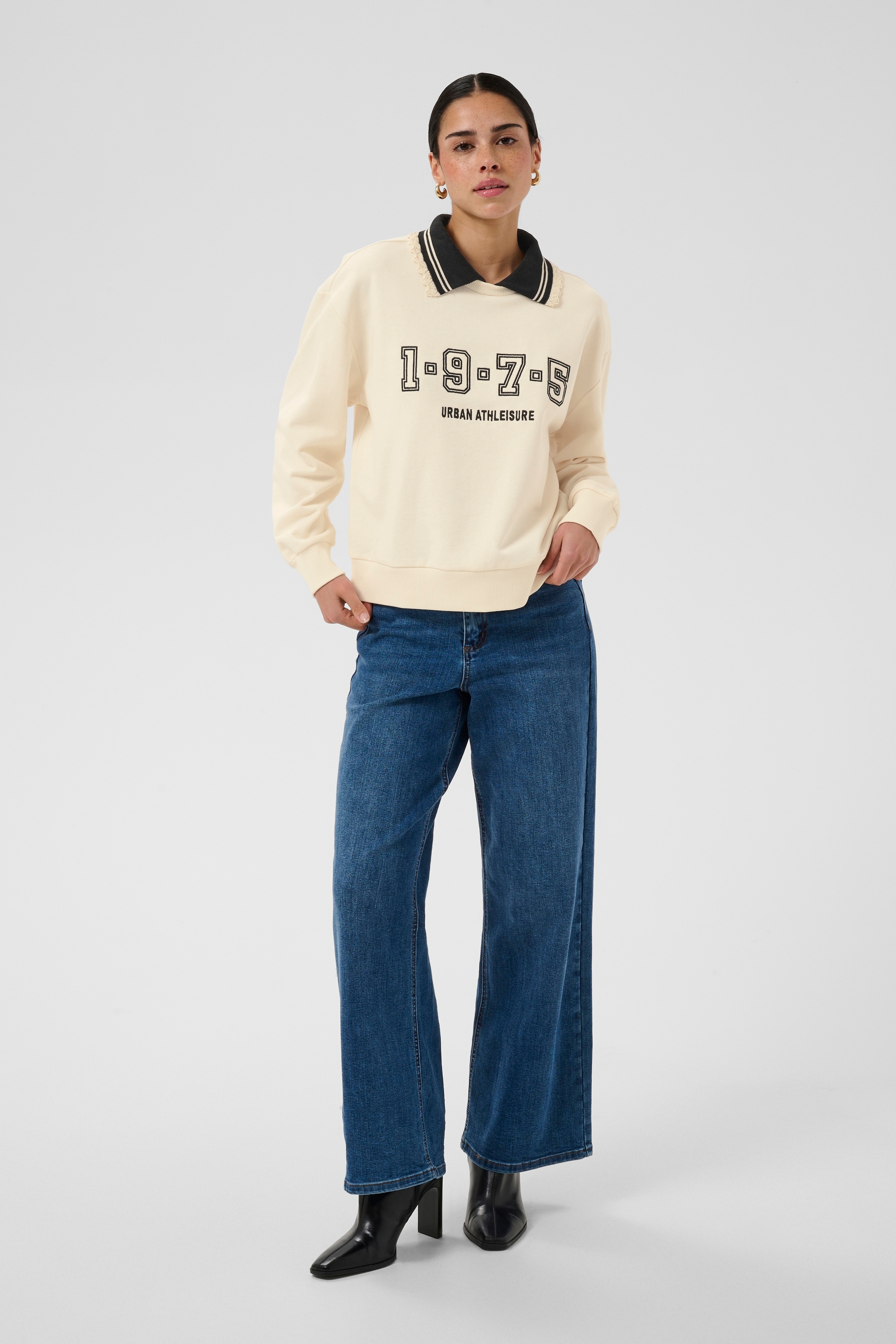 KAFFE Strickpullover »Damen Sweatshirt KAhyacinth«
