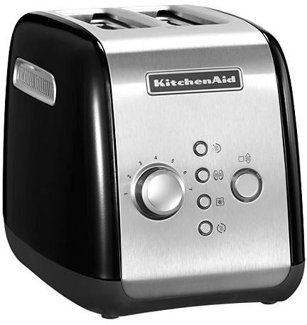 KitchenAid Toaster "5KMT221EOB ONYX BLACK", 2 kurze Schlitze, für 2 Scheiben, 1100 W