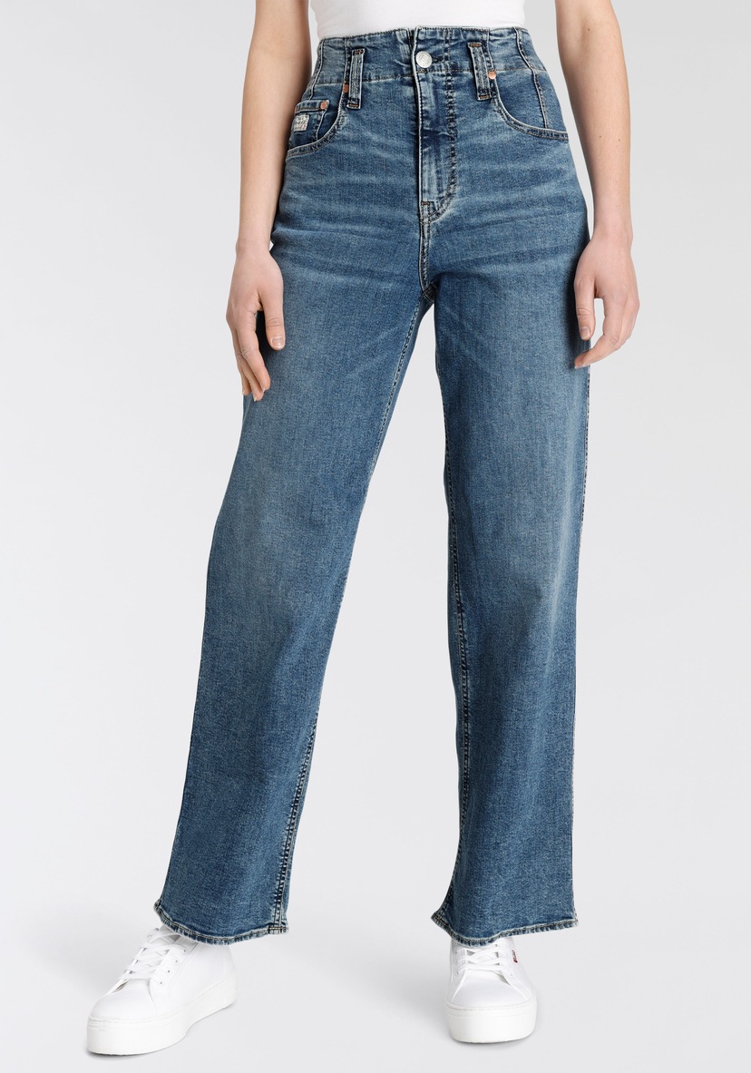 Herrlicher Straight-Jeans »RAYA NEW STRAIGHT« | BAUR bestellen