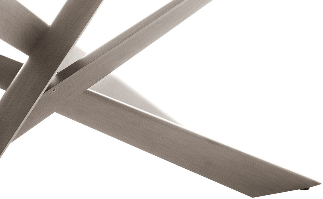 MCA furniture Esstisch »TESERO Auszugtisch 200-300 cm«, (Einzelstück), Keramik,Edelstahl,Marmor-Optik,ausziehbar,belastbar 100kg,10-12 Pers.