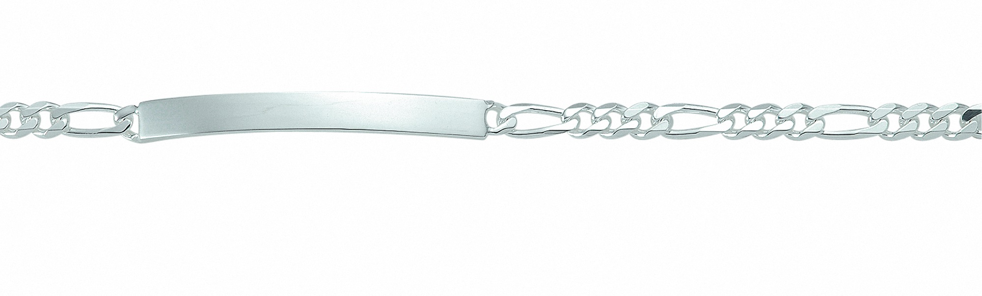 ADELIA ́S Damen ID Armband "19 cm ID - Armband 925 Silber", 19cm, Silber 925 (Sterlingsilber), silber, Silber 925 (Sterlingsilber), Armbänder,