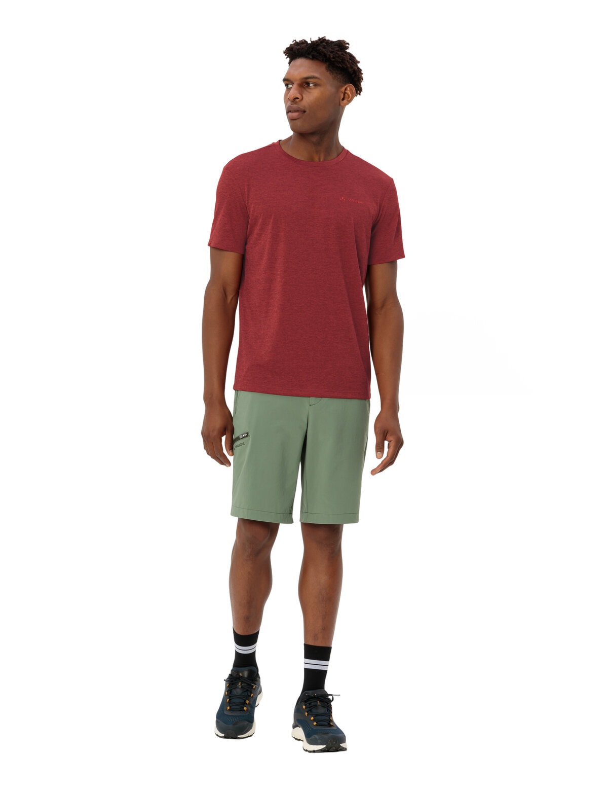 VAUDE Funktionsshirt »MEN'S ESSENTIAL T-SHIRT« Basic-Passform, Rundhalsausschnitt, kurze Ärmel