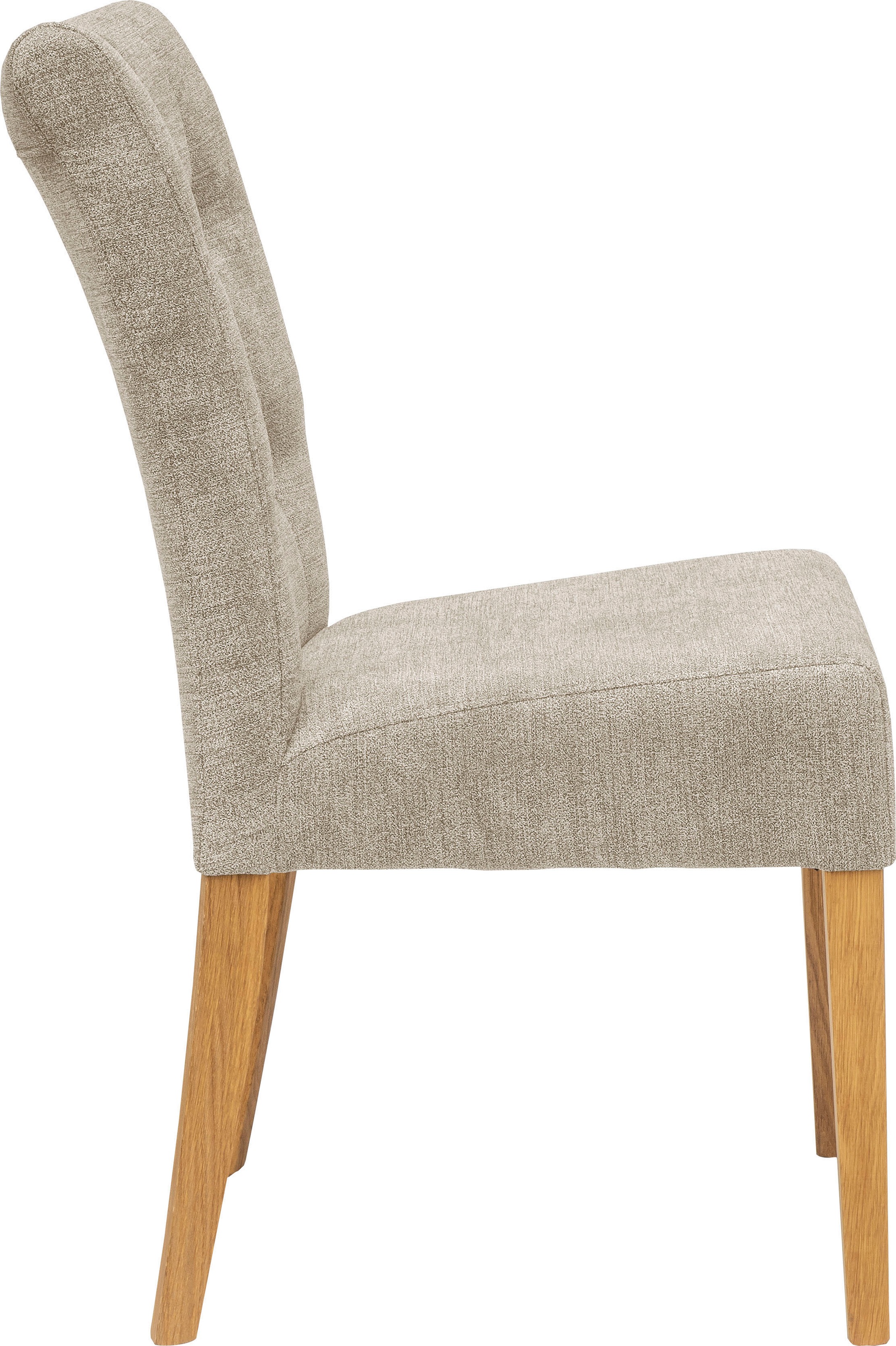 Home affaire Polsterstuhl »Queen«, (Set), 6 St., Feinstruktur, Esszimmerstuhl mit Knopfheftung, 2er, 4er oder 6er-Set