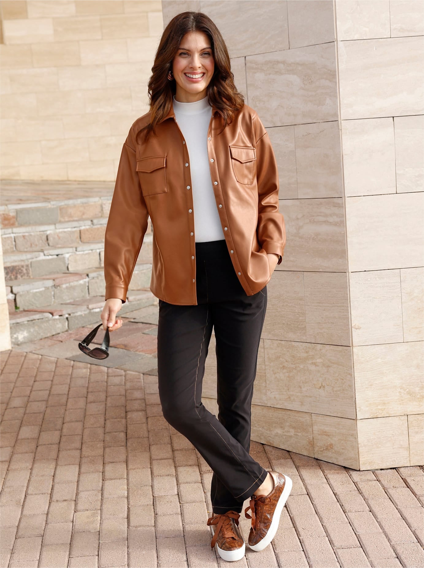 Classic Basics Blusenjacke