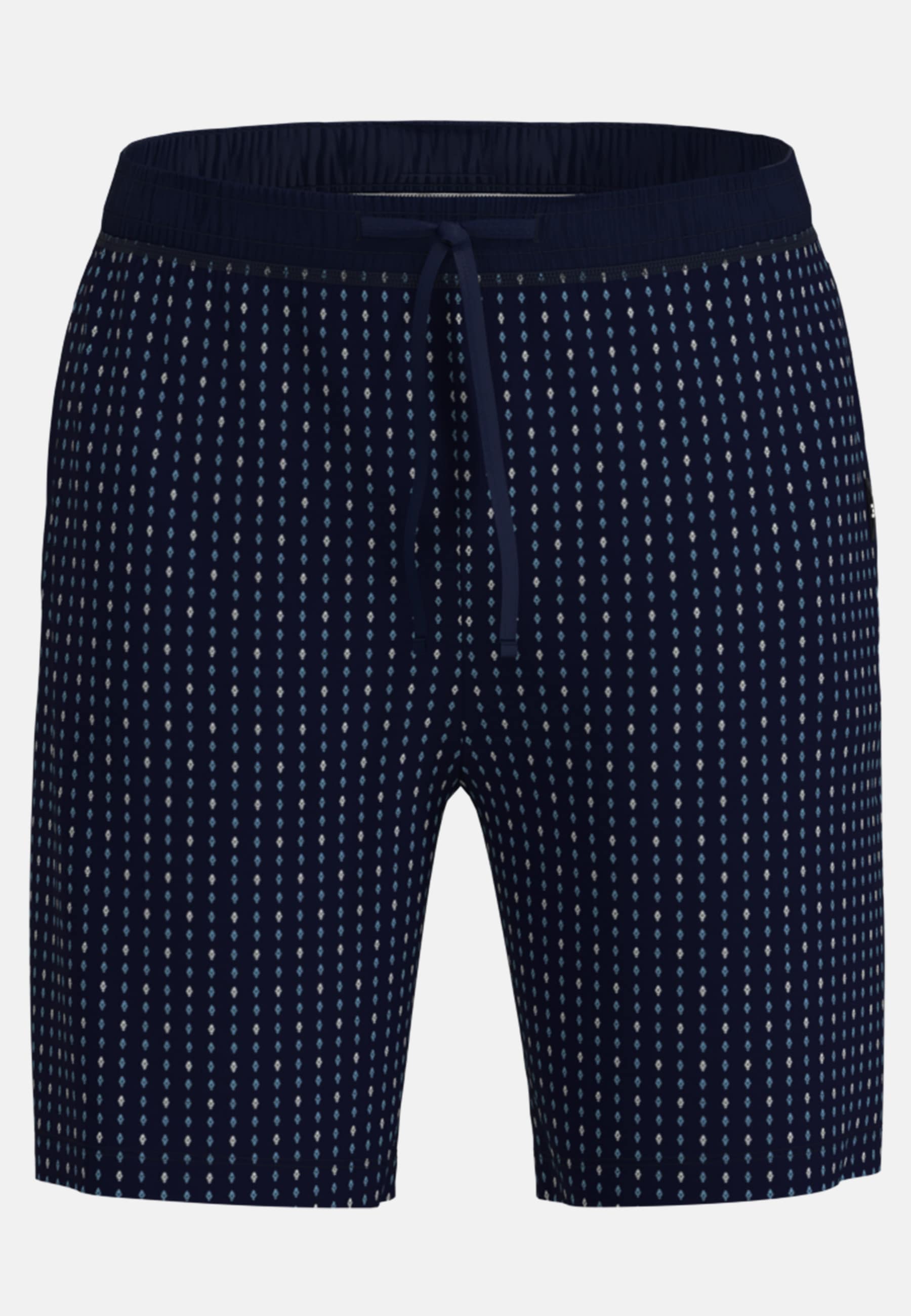 GÖTZBURG Bermudas "New York" gemustert, kurz, mit Kordelzug, Baumwolle günstig online kaufen