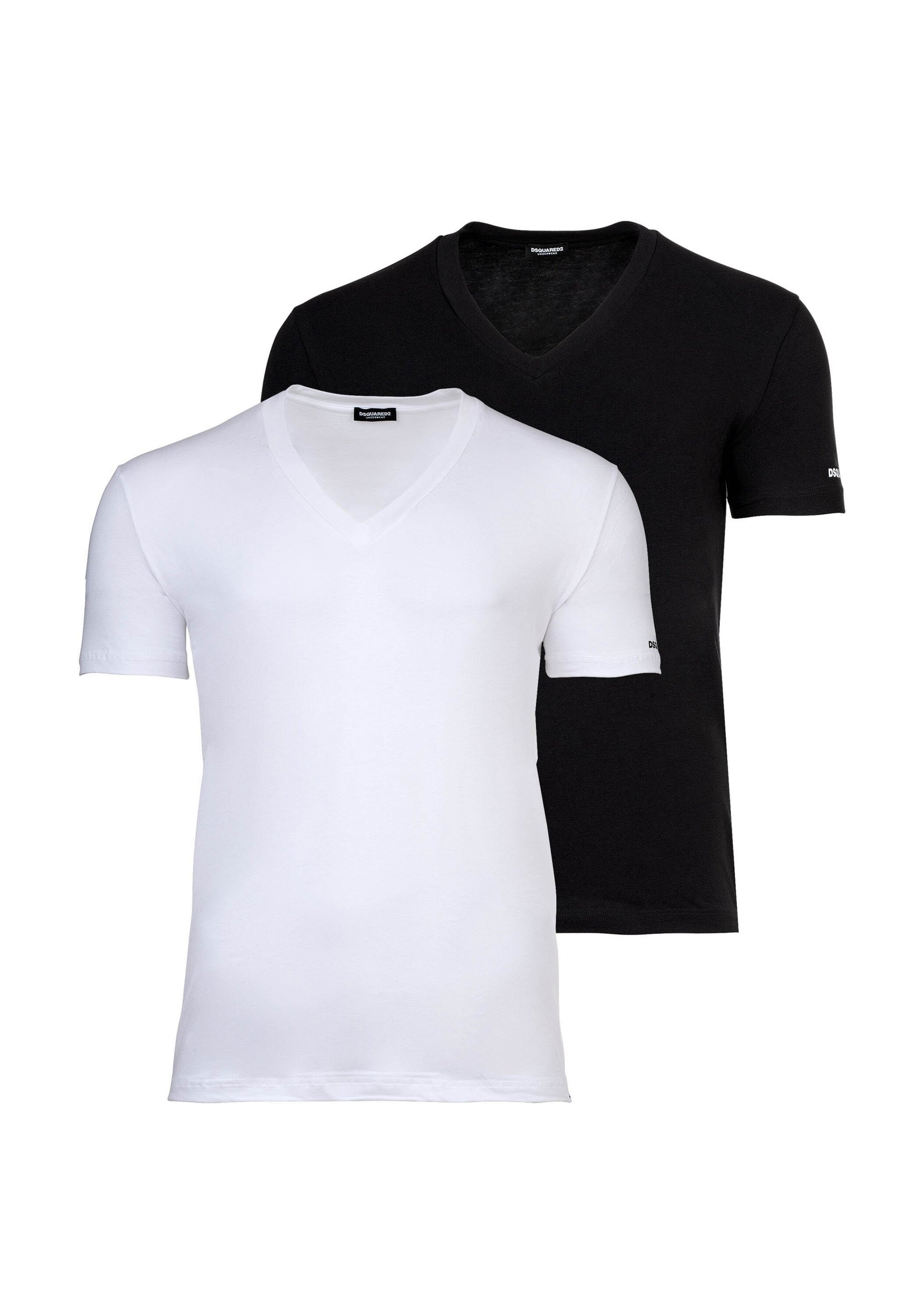 Dsquared2 T-Shirt "T-Shirt TWIN-PACK V-NECK T-SHIRT 2er Pack" 2