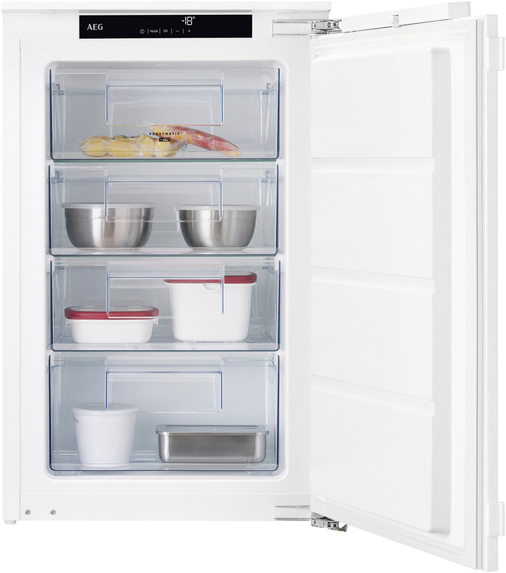 AEG Einbaugefrierschrank "TAB6L88EF", 87,3 cm hoch, 55,6 cm breit