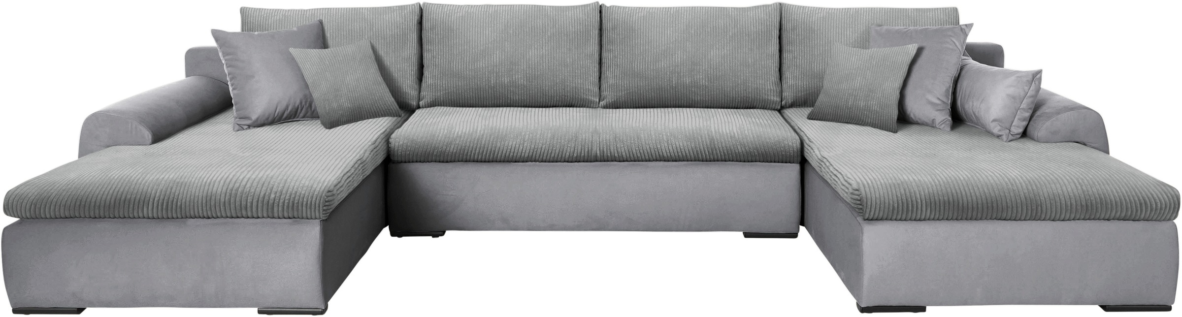 Home affaire Wohnlandschaft "Win U-Form, B: 366 cm - OTTO. Verlässliche Qua günstig online kaufen