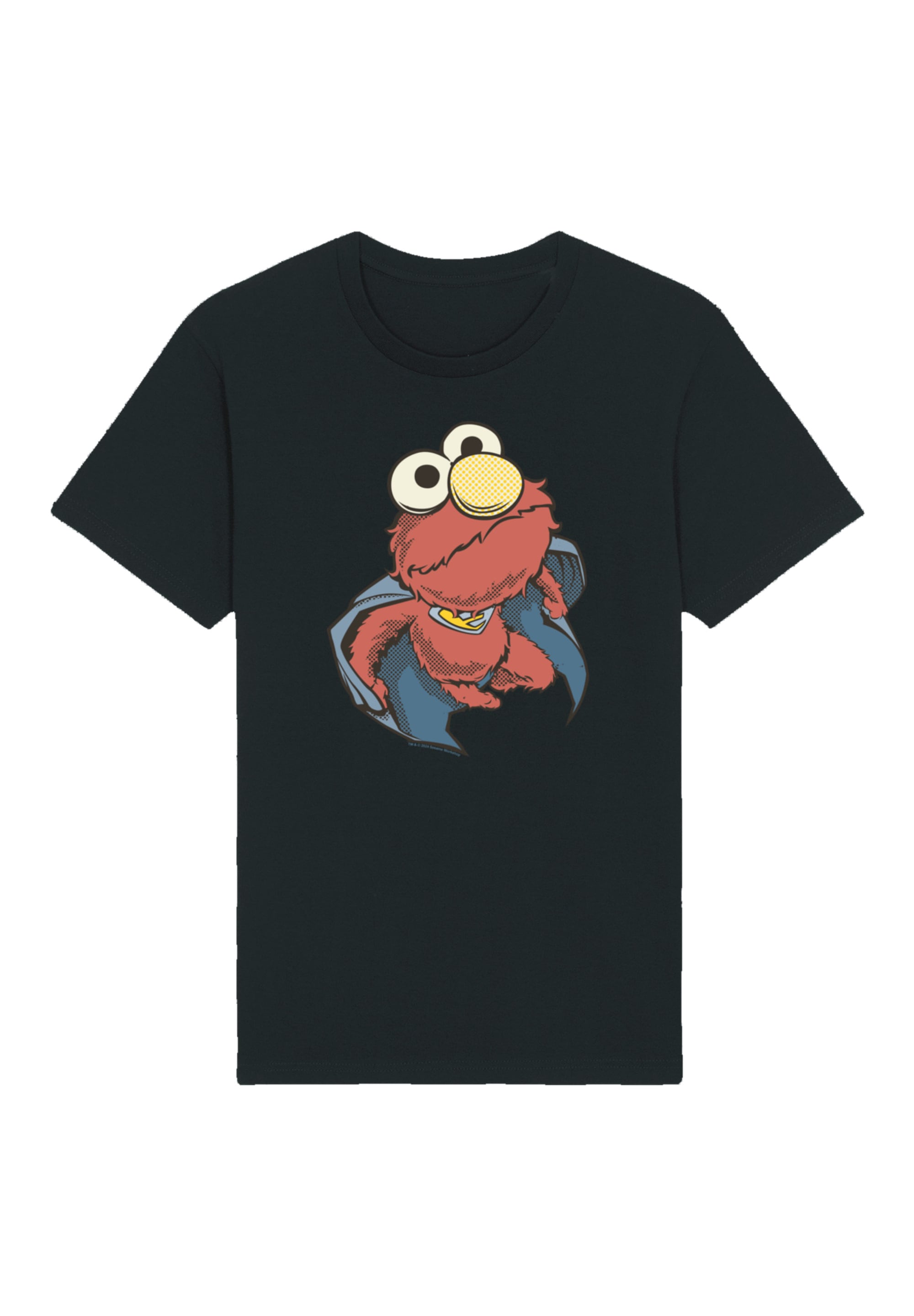 F4NT4STIC T-Shirt »Sesamstraße Elmo Superhero«, Premium Qualität