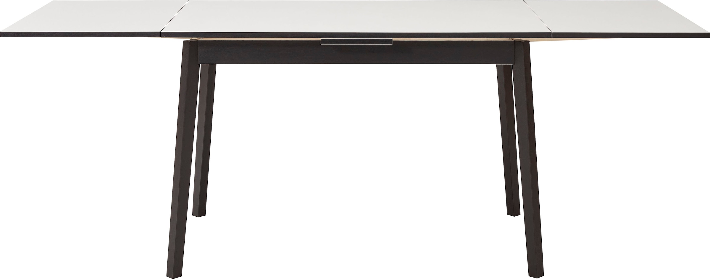 Hammel Furniture Esstisch »Basic Single, schnell innenliegende Einlegeplatten ausziehbar,«, 120(220)x80 cm, Melamin / Massivholz, stabiler dänische Design Tisch