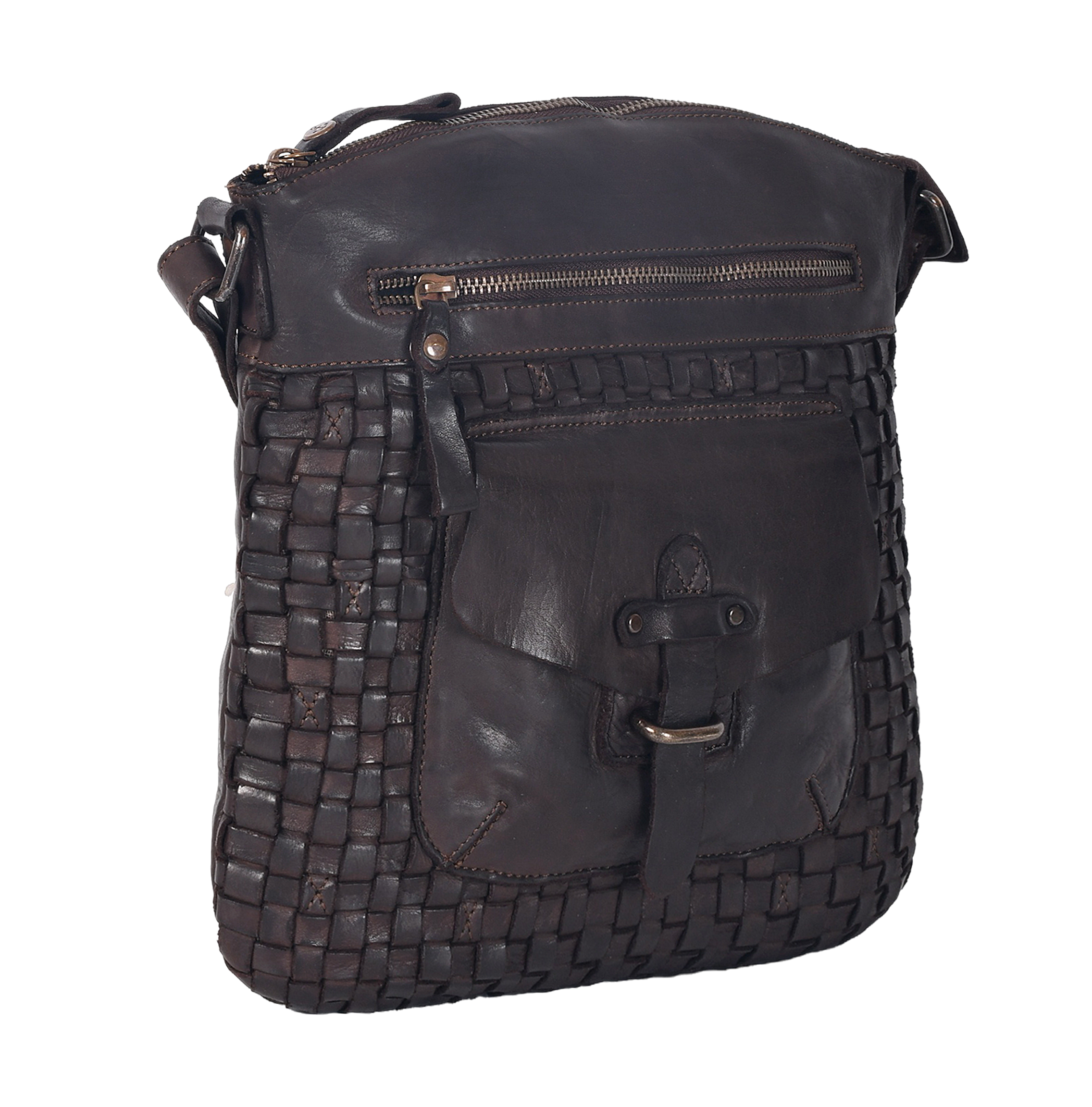 HARBOUR 2nd Umhängetasche "Aurora" Unisex Schultertasche mit Vordertaschenf günstig online kaufen