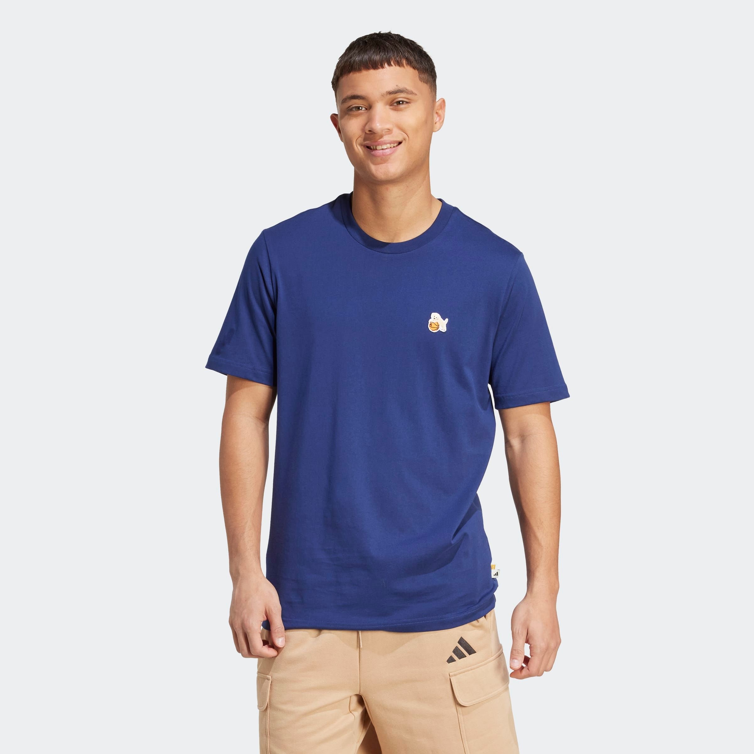 adidas Sportswear T-Shirt "MIT HUND UND HOOP MOTIV" sportlicher Stil, ohne günstig online kaufen