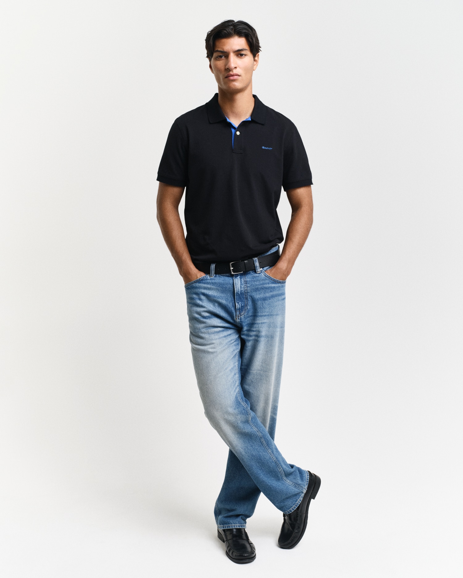 Gant Poloshirt »REG CONTRAST PIQUE SS RUGGER«, mit kontrastfarbenen Einsätzen