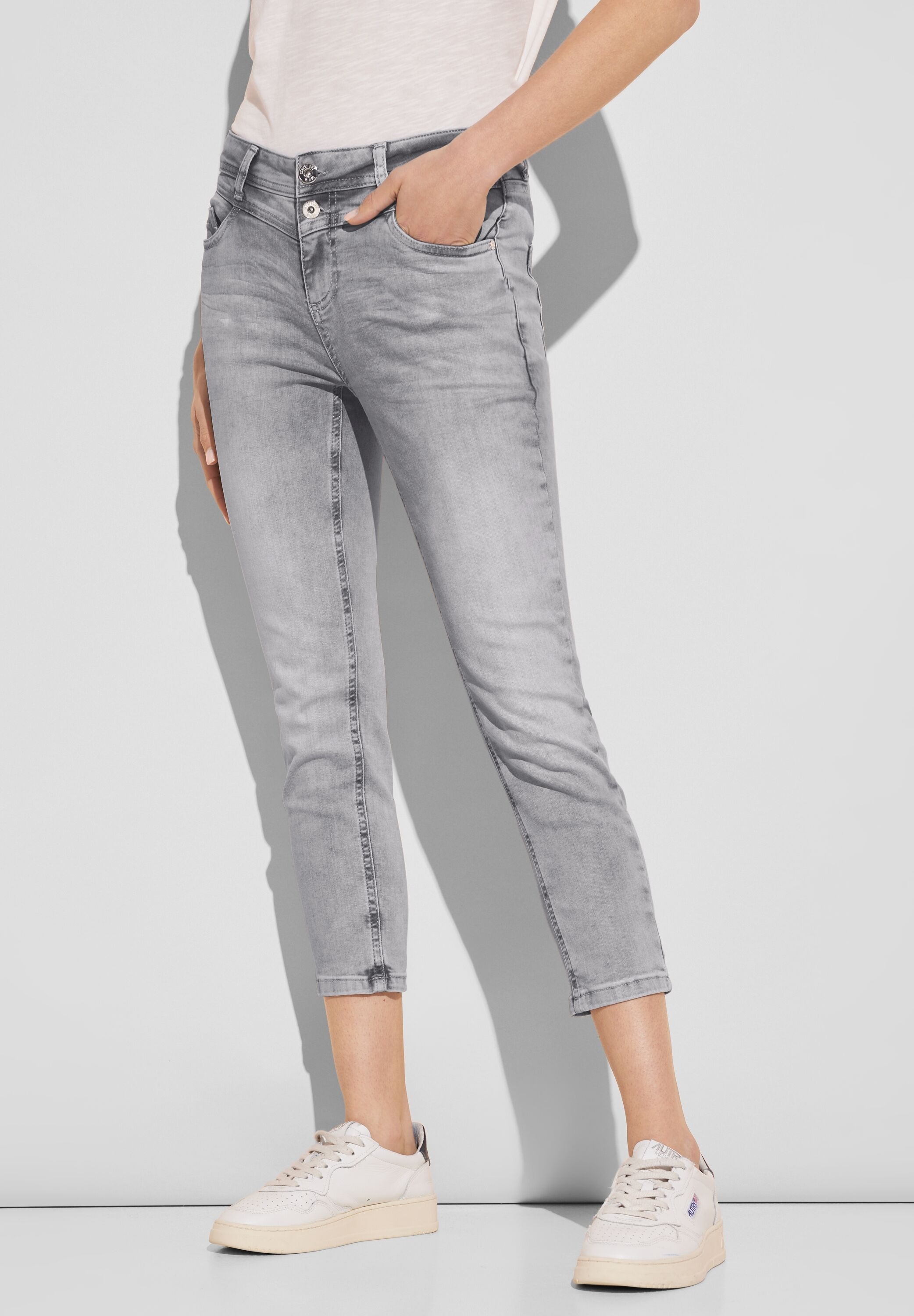 STREET ONE Gerade Jeans, High Waist günstig online kaufen