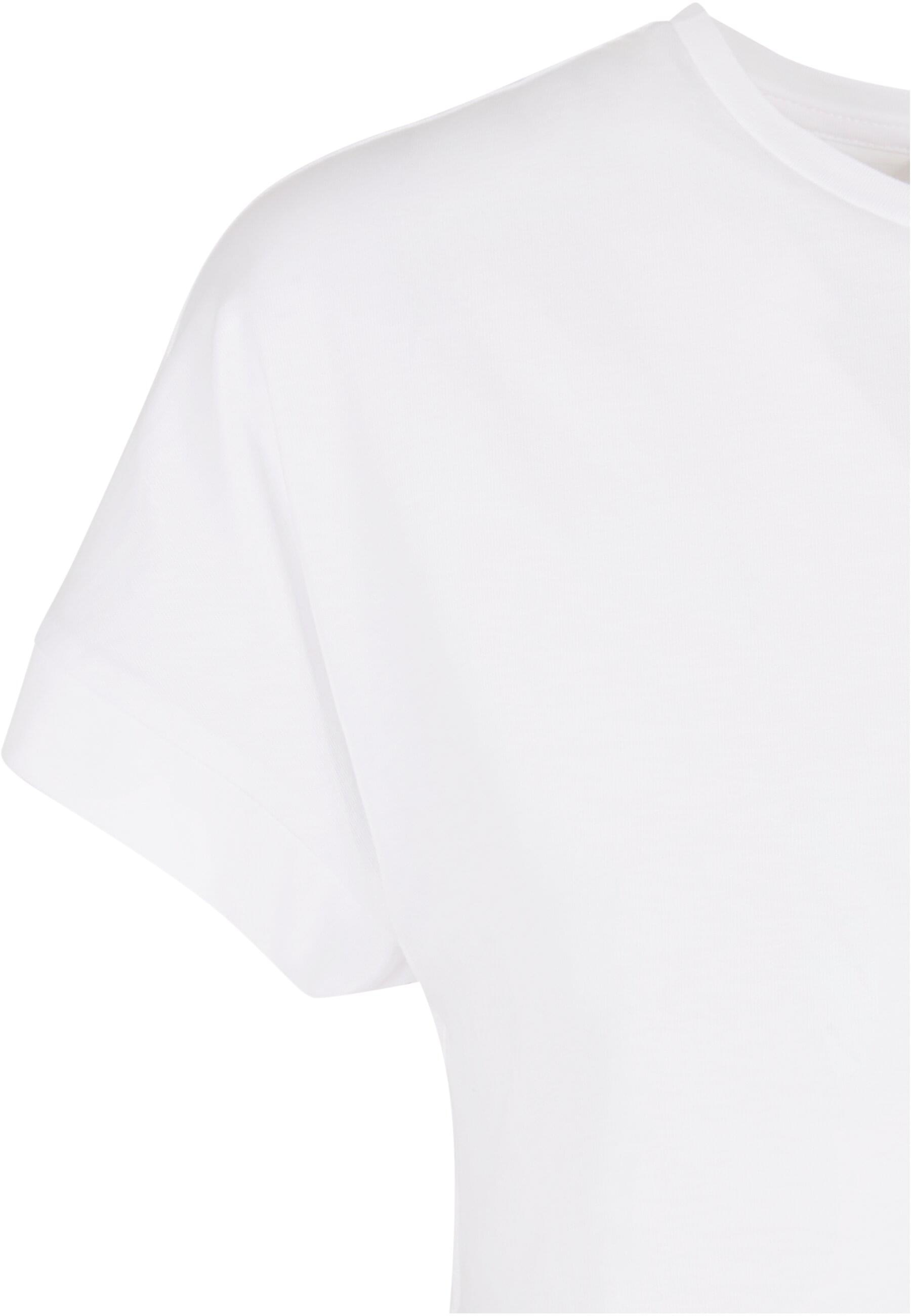 URBAN CLASSICS Shirtkleid »Urban Classics Damen Ladies Organic Empire Valance Tee Dress«, (1 tlg.)