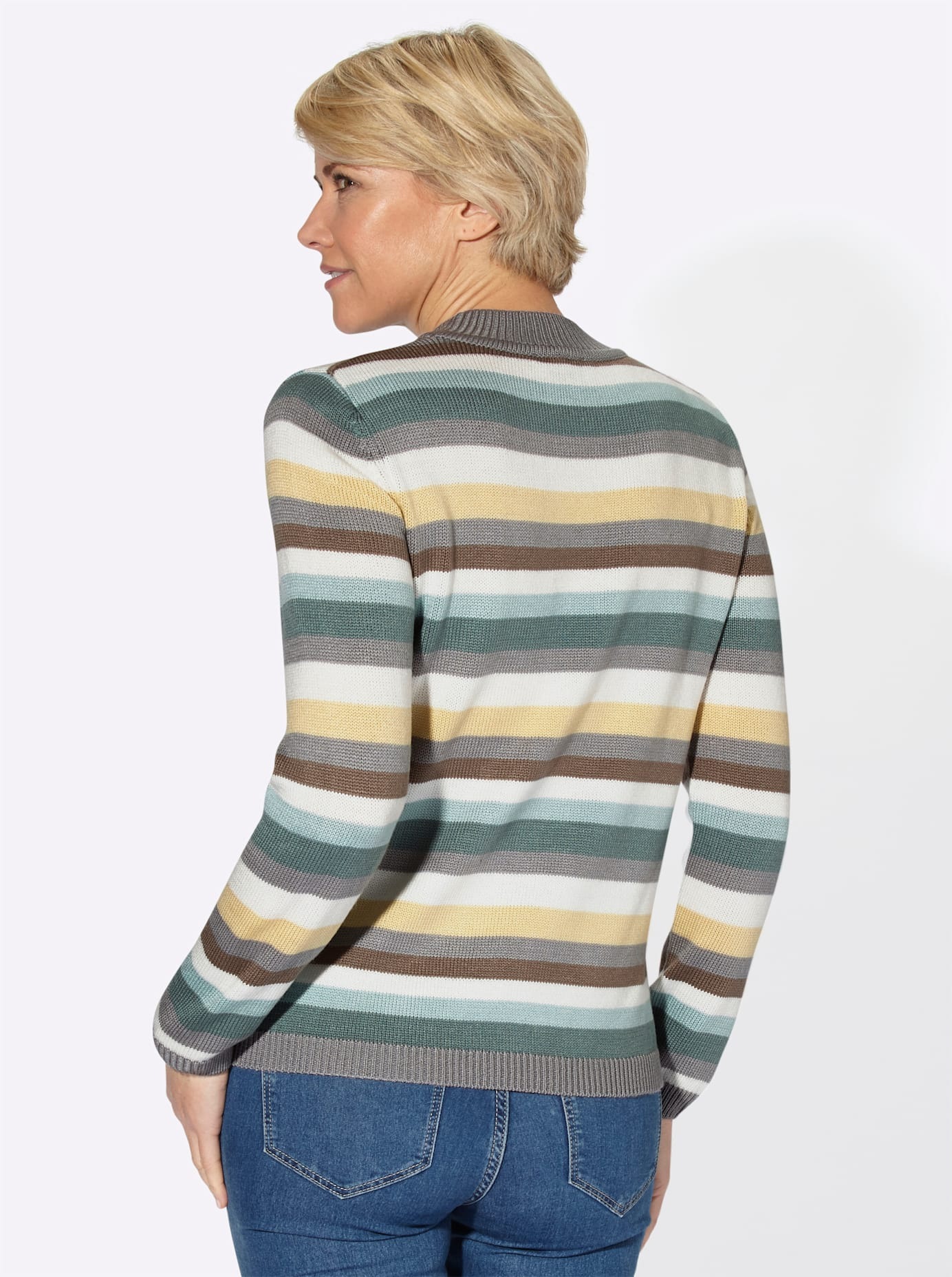 Casual Looks Stehkragenpullover »Pullover«