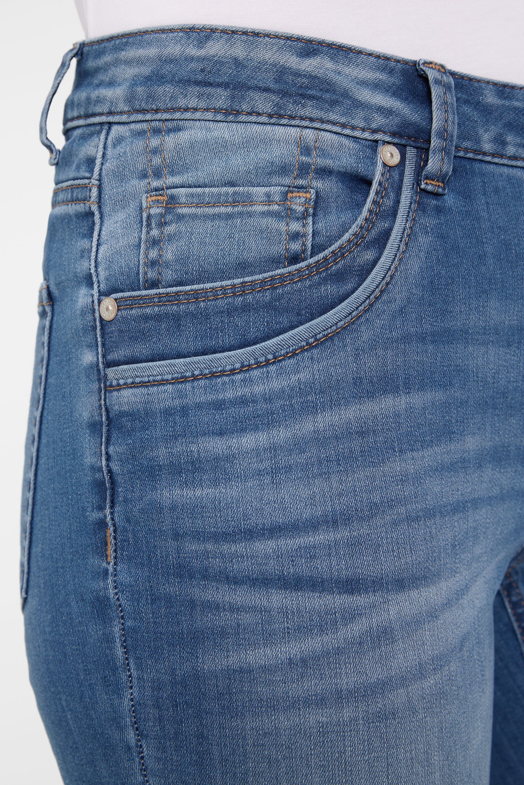SENSES.THE LABEL Slim-fit-Jeans, mit verkürztem Bein