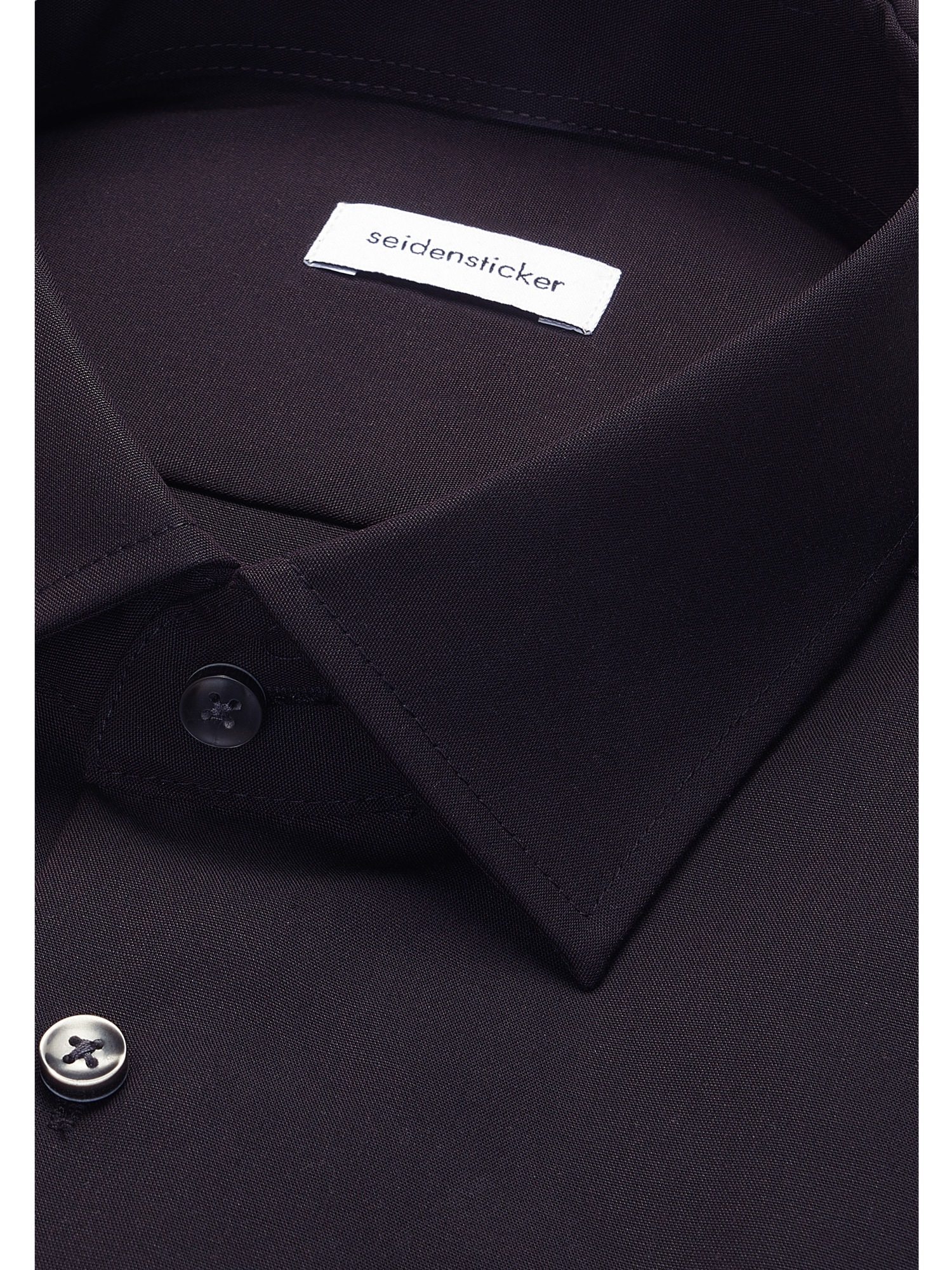 seidensticker Businesshemd »Schwarze Rose« Regular 1/2 Kentkragen Uni