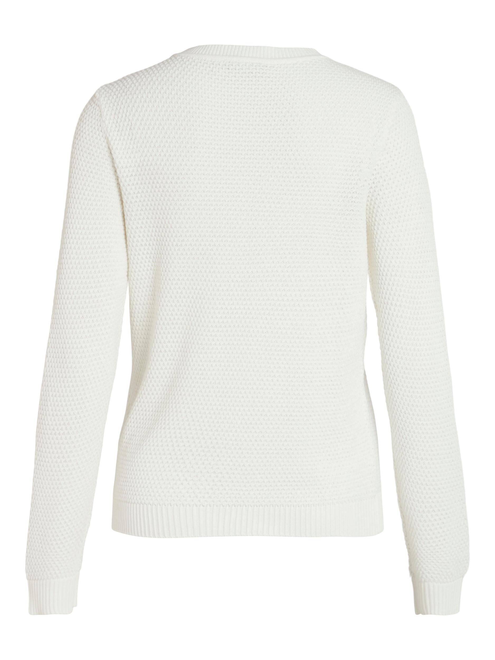 Vila Pull Dalo White Alyssum L Femme 4