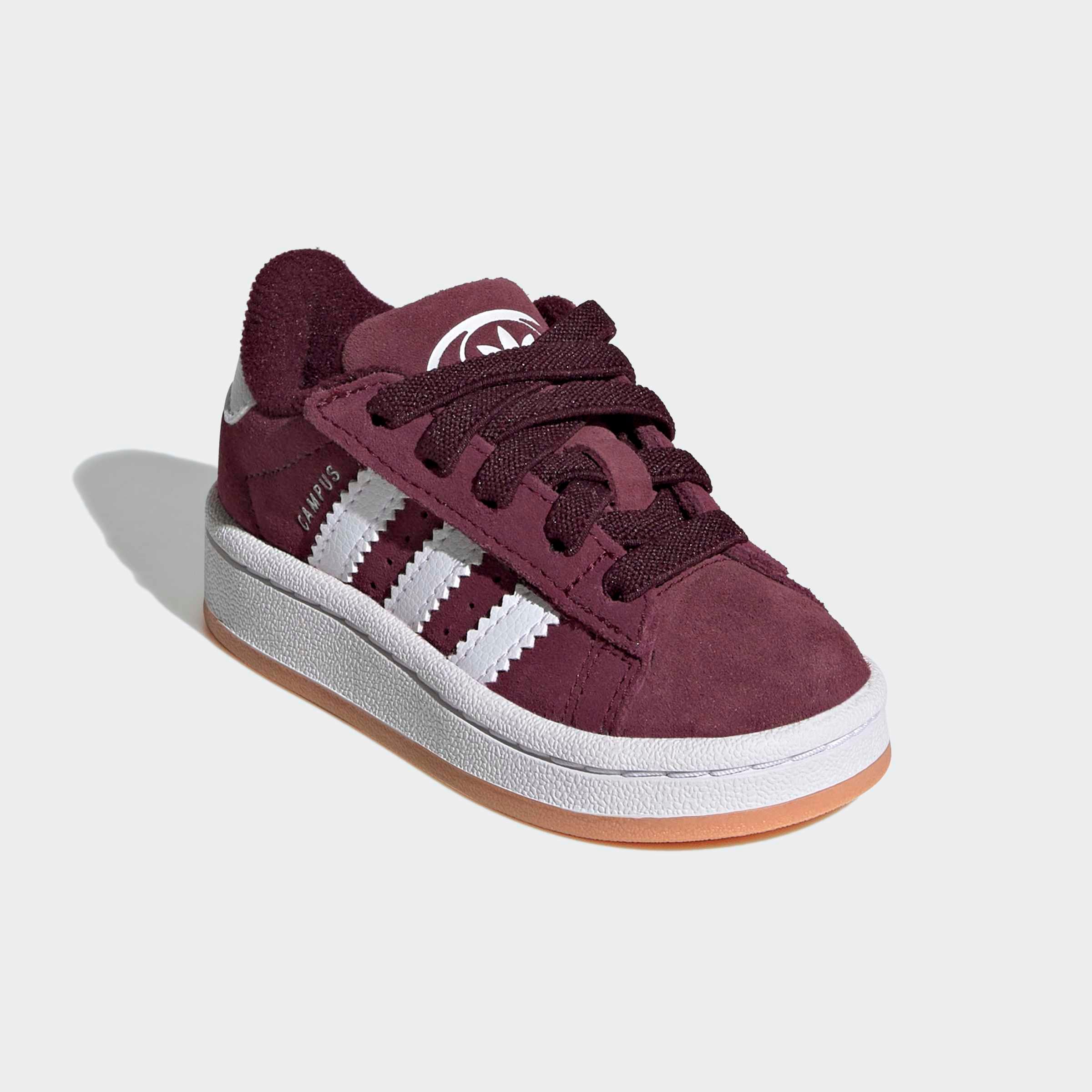 adidas Originals Sneaker "CAMPUS 00S COMFORT CLOSURE ELASTIC LACE KIDS" für Babys und Kleinkinder aus Leder und Wildleder, mit Gummisohle