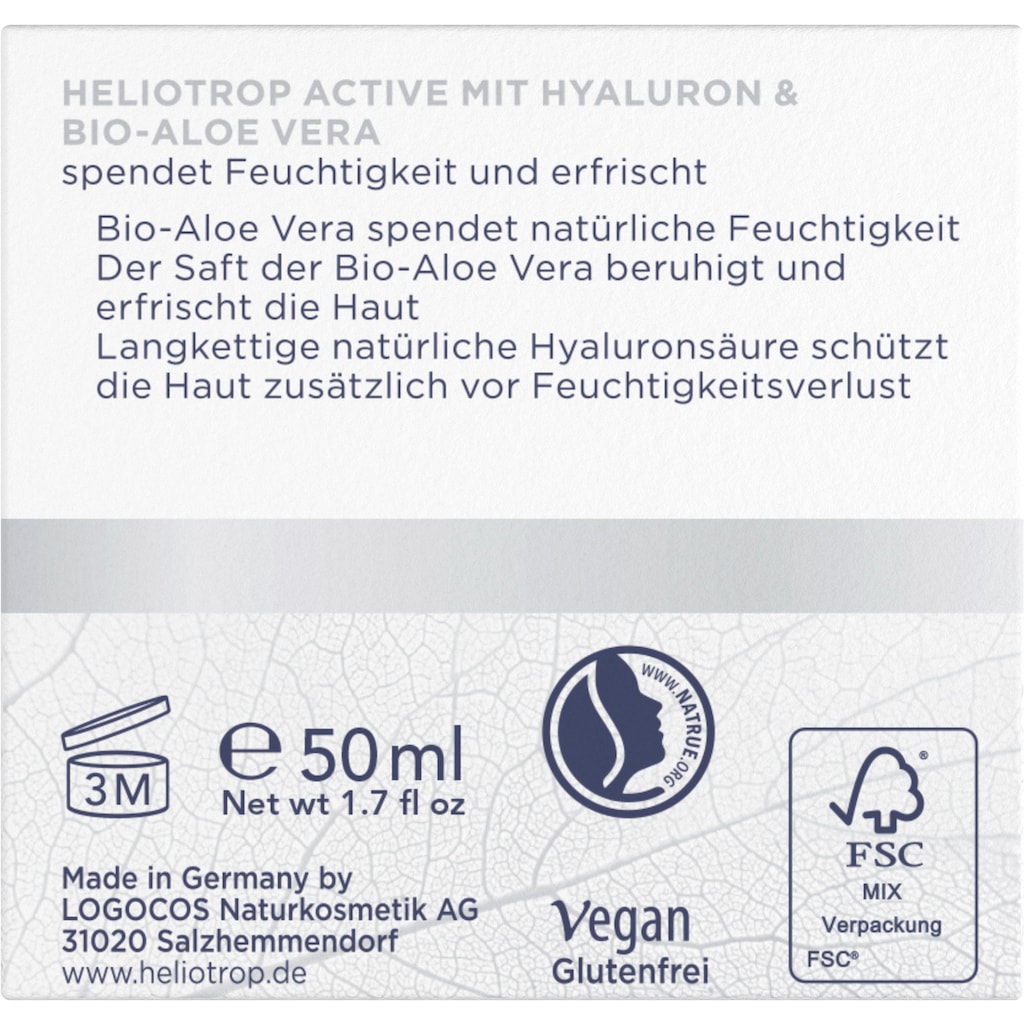 HELIOTROP Gesichtsserum »Active Hyaloevera Sorbet«