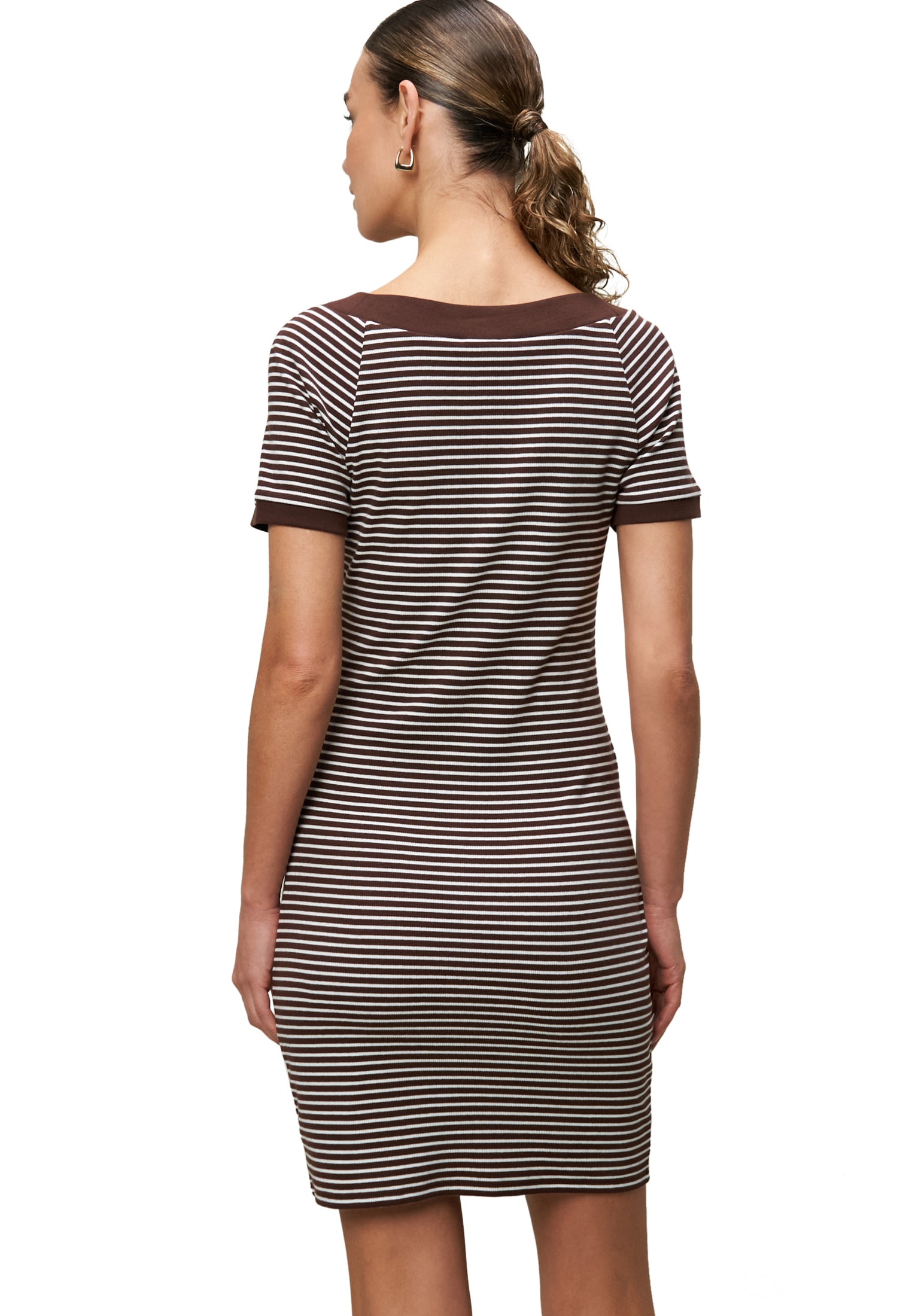 Zero Minikleid »zero Minikleid mit Streifen«, Plain/ohne Details