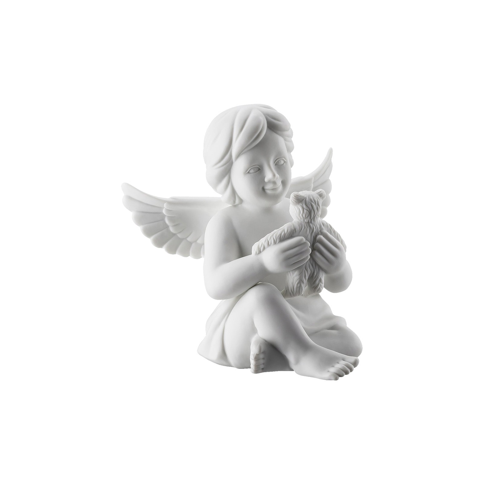 Rosenthal Dekofigur »Engel mit Teddybär Angels 14,1 cm weiß«