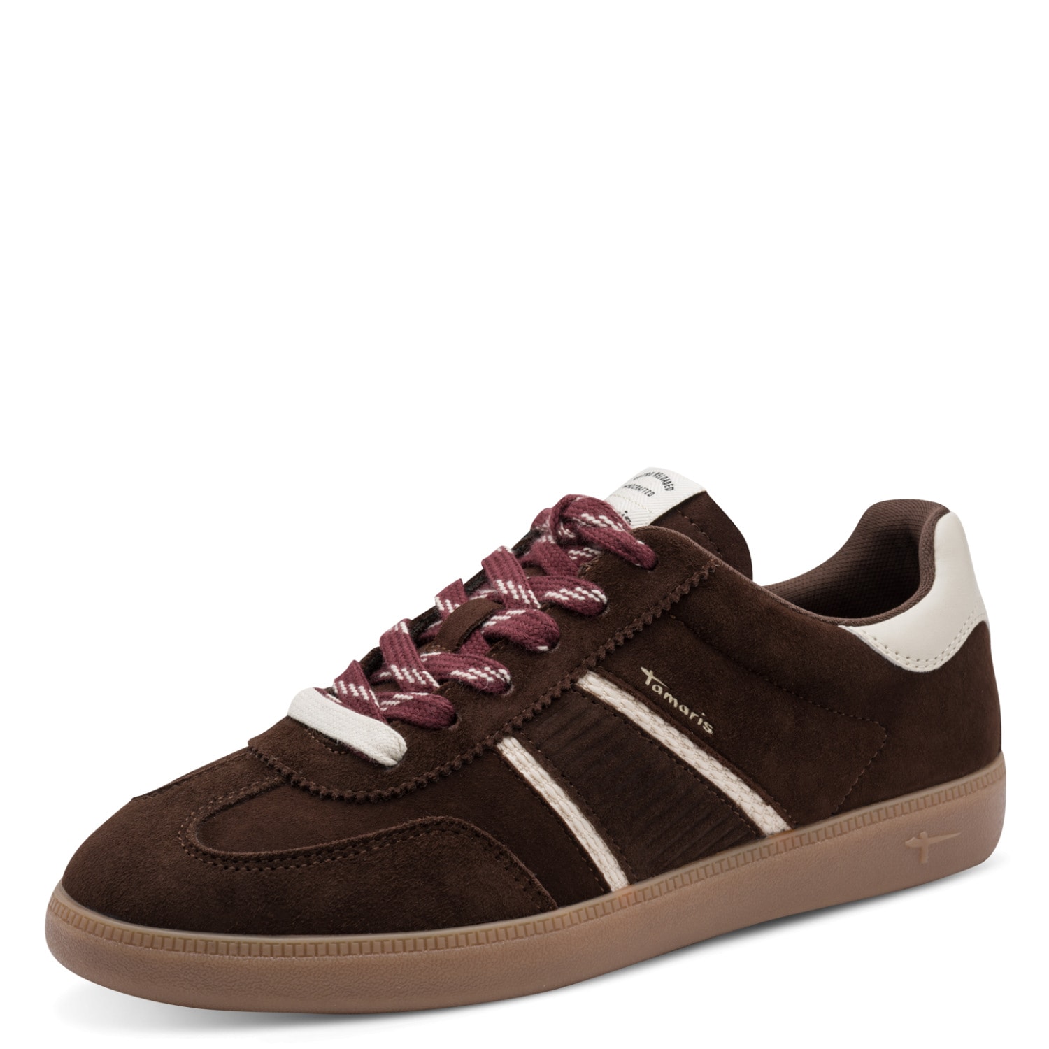 Tamaris Plateausneaker Halbschuh, Freizeitschuh, Plateausneaker mit Kontrastbesatz