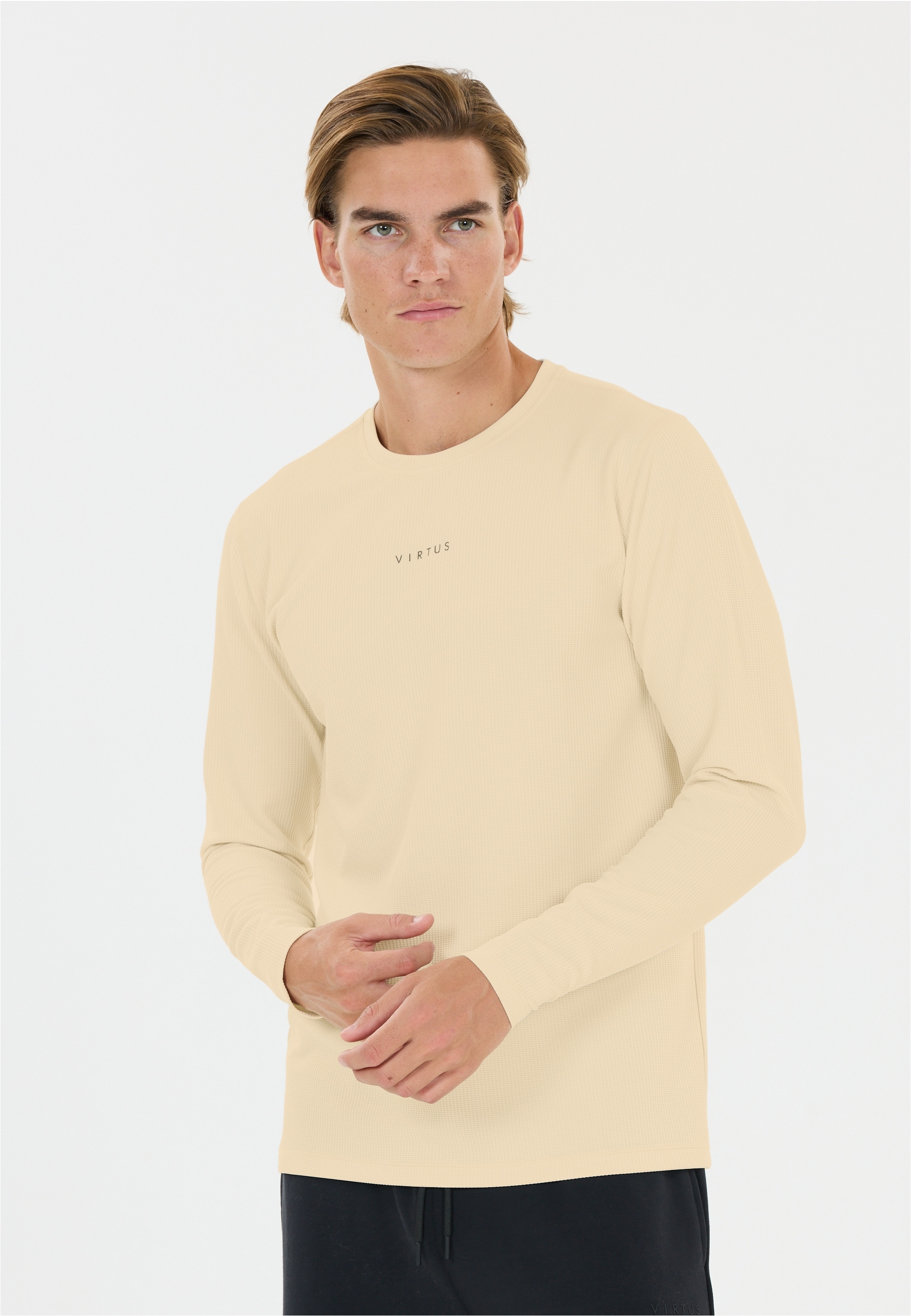 Virtus Langarmshirt "Dalkota" mit 4-Wege Stretch für viel Bewegungsfreiheit